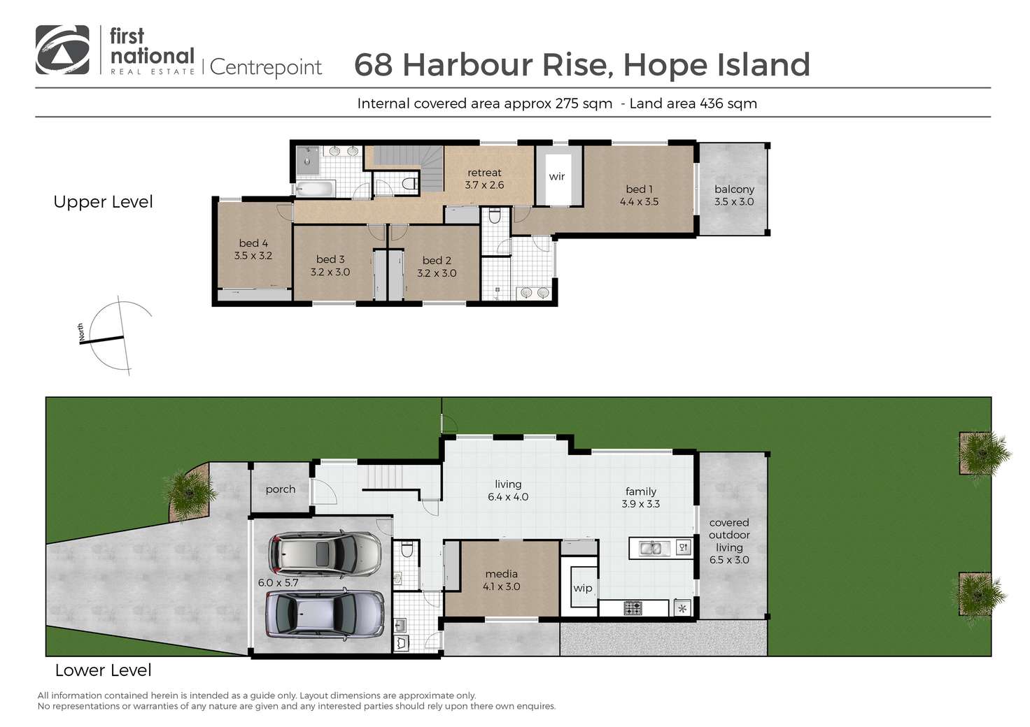 Floorplan of Homely house listing, 68 Harbour Rise, Hope Island QLD 4212