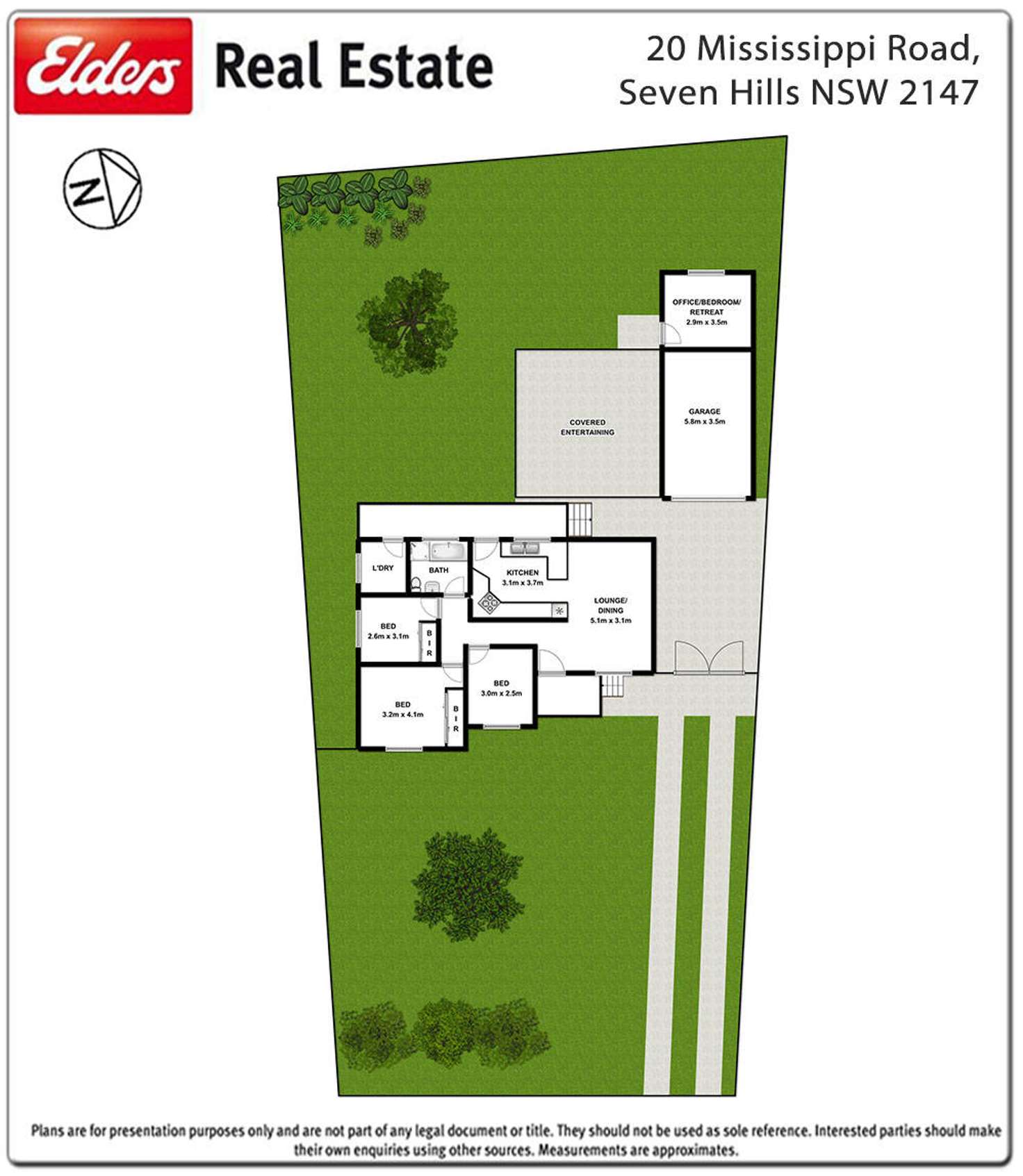 Floorplan of Homely house listing, 20 Mississippi Road, Seven Hills NSW 2147
