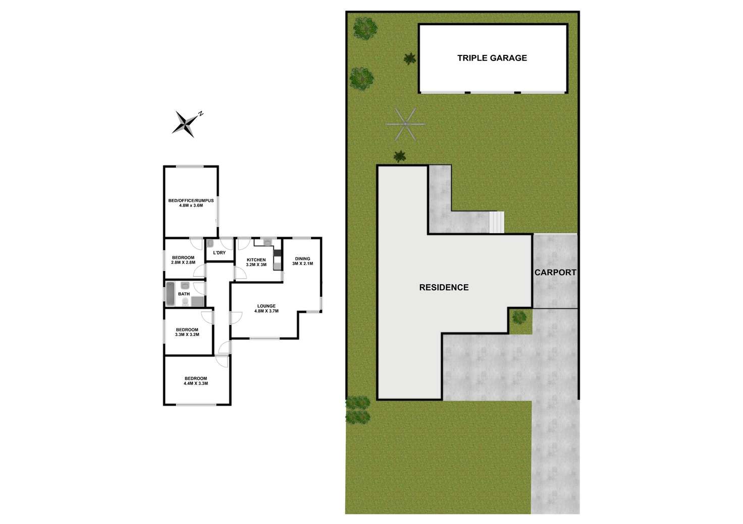 Floorplan of Homely house listing, 84 Lavinia Street, Seven Hills NSW 2147