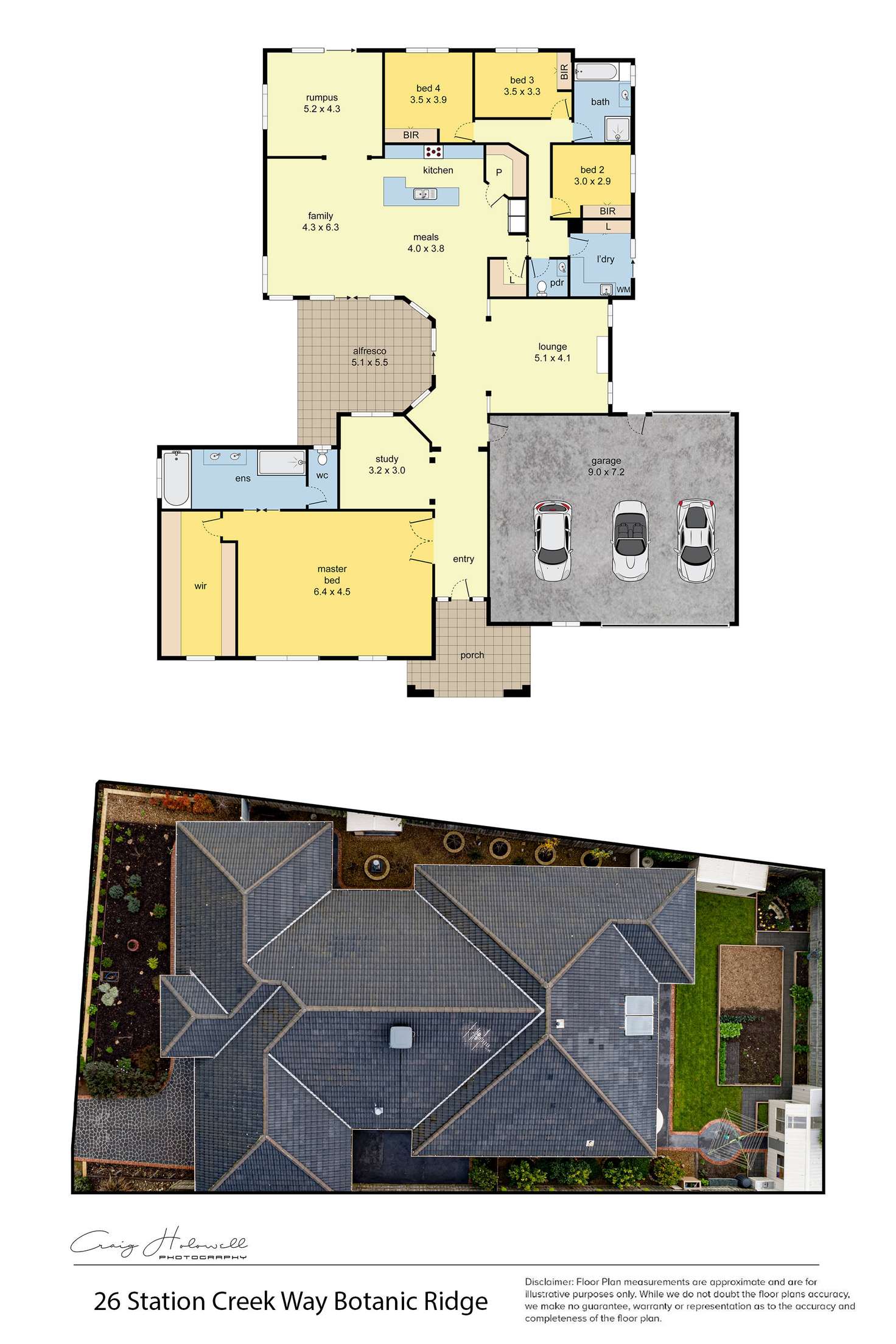 Floorplan of Homely house listing, 26 Station Creek Way, Botanic Ridge VIC 3977