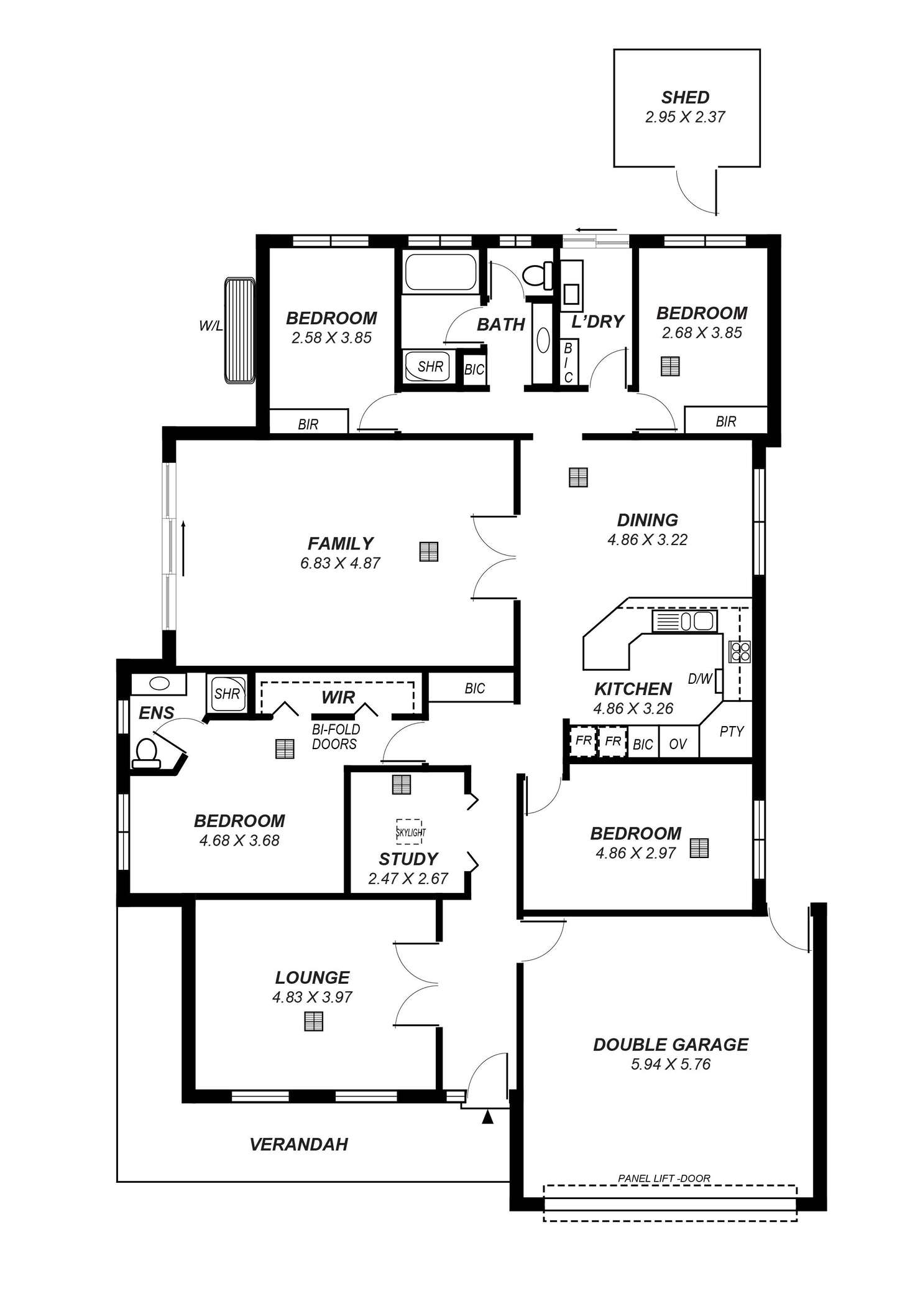 Floorplan of Homely house listing, 29 Saddle Crescent, Walkley Heights SA 5098