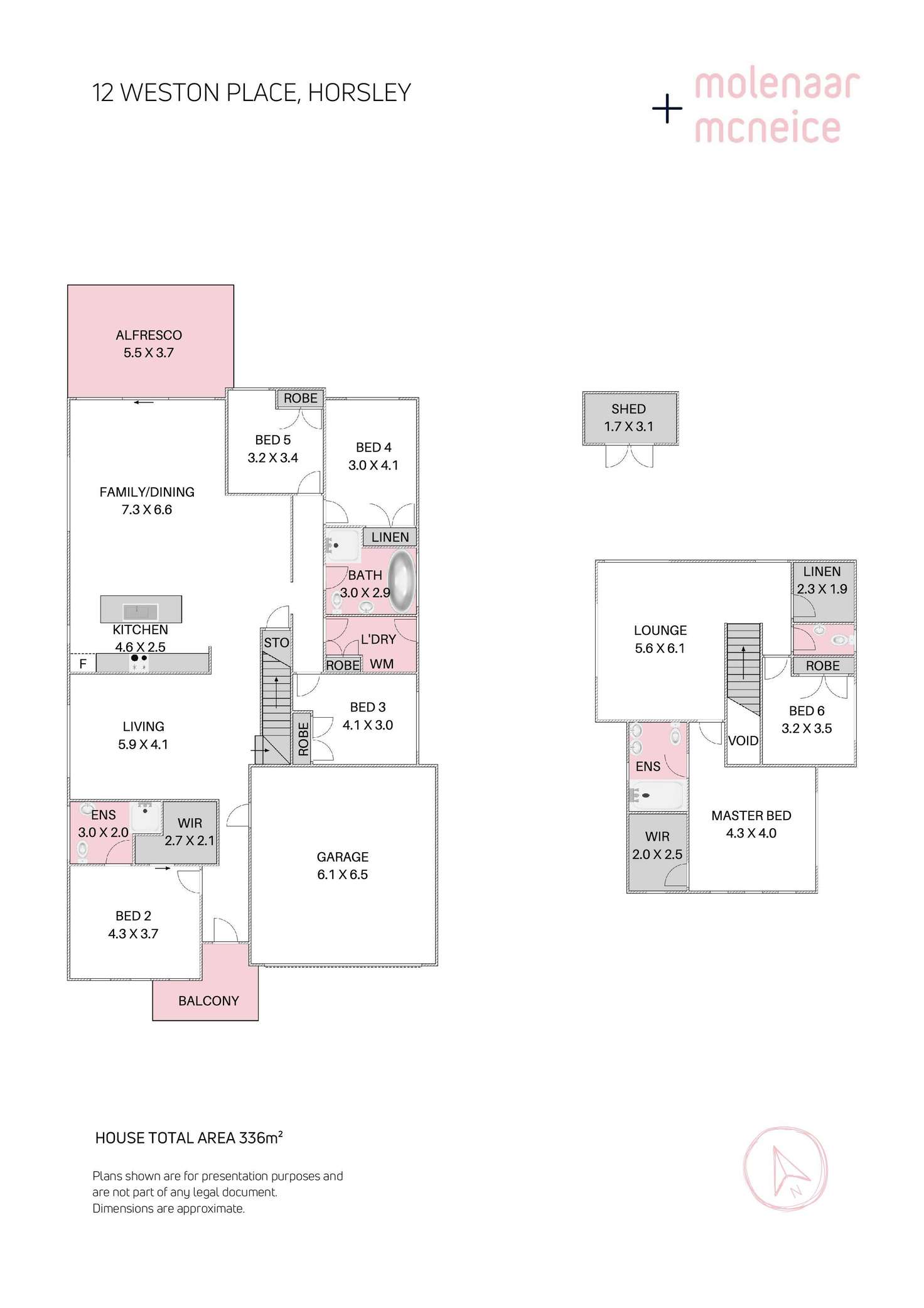 Floorplan of Homely house listing, 12 Weston Place, Horsley NSW 2530