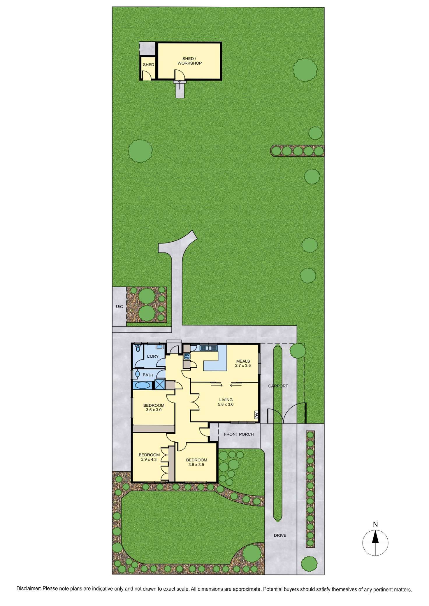 Floorplan of Homely house listing, 20 Merrilands Road, Reservoir VIC 3073