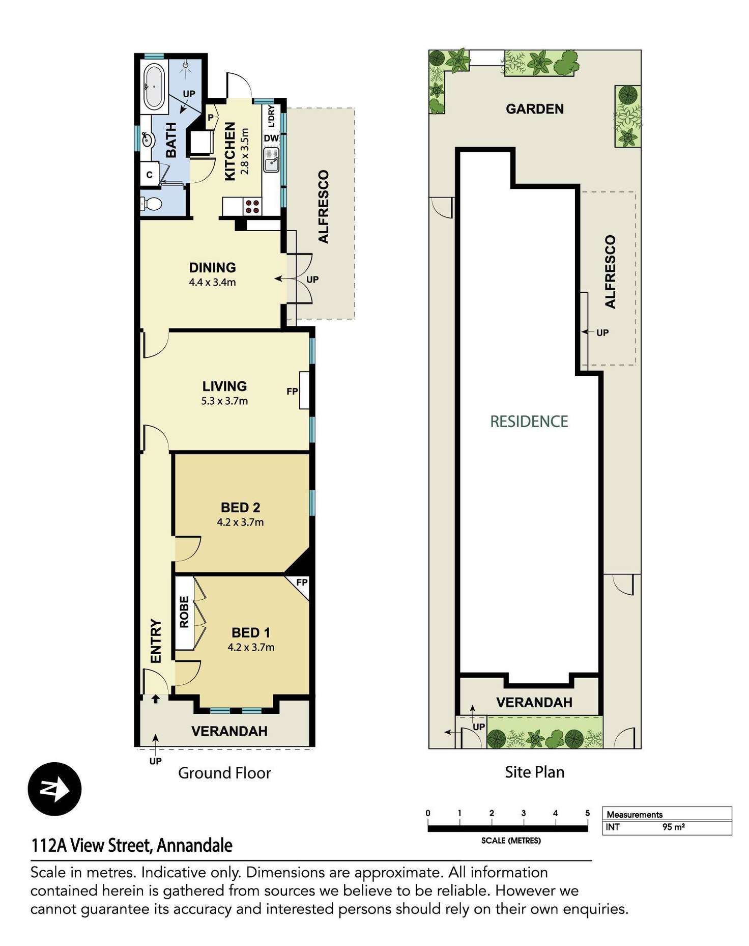 Floorplan of Homely house listing, 112a View Street, Annandale NSW 2038