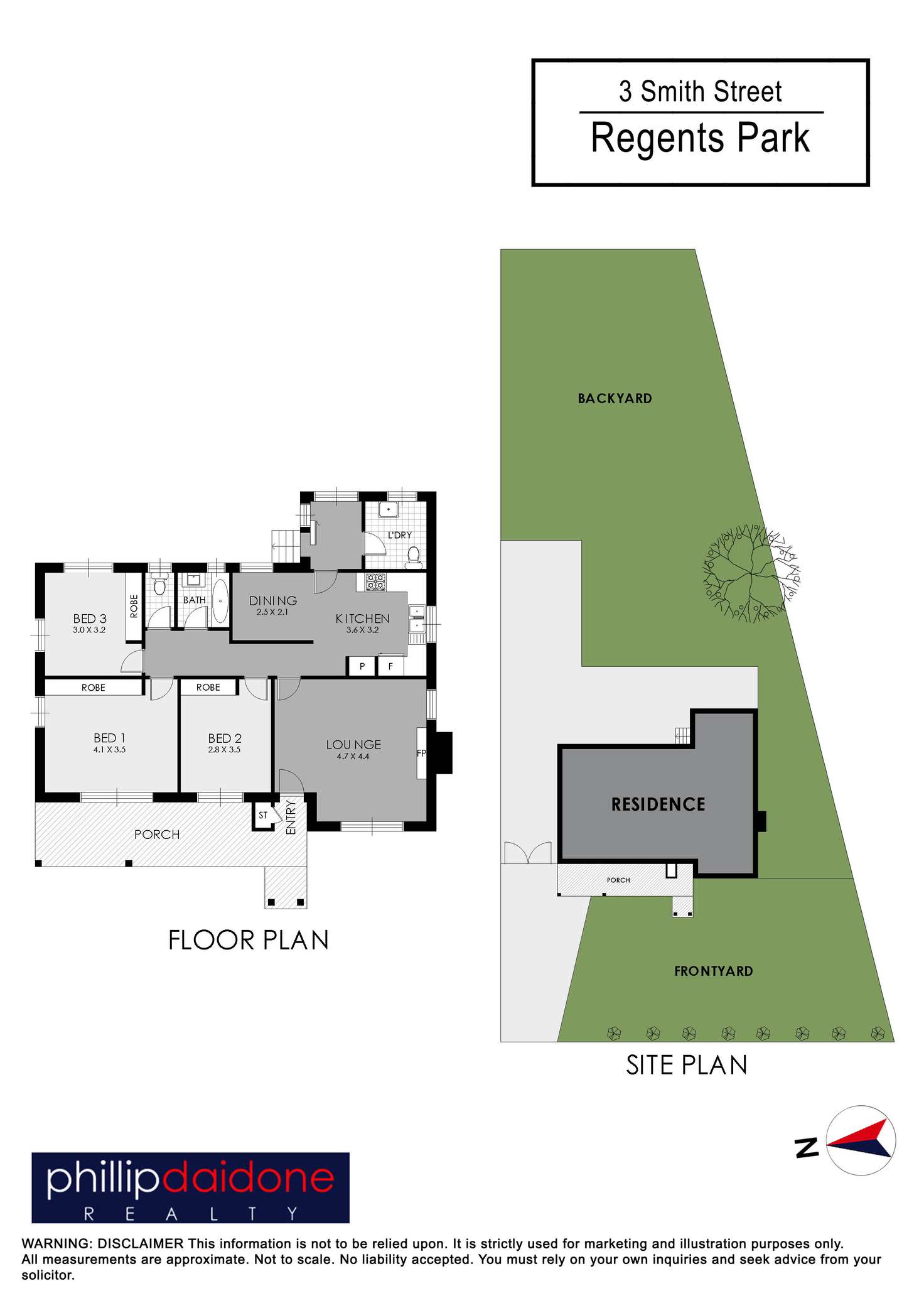 Floorplan of Homely house listing, 3 Smith Street, Regents Park NSW 2143