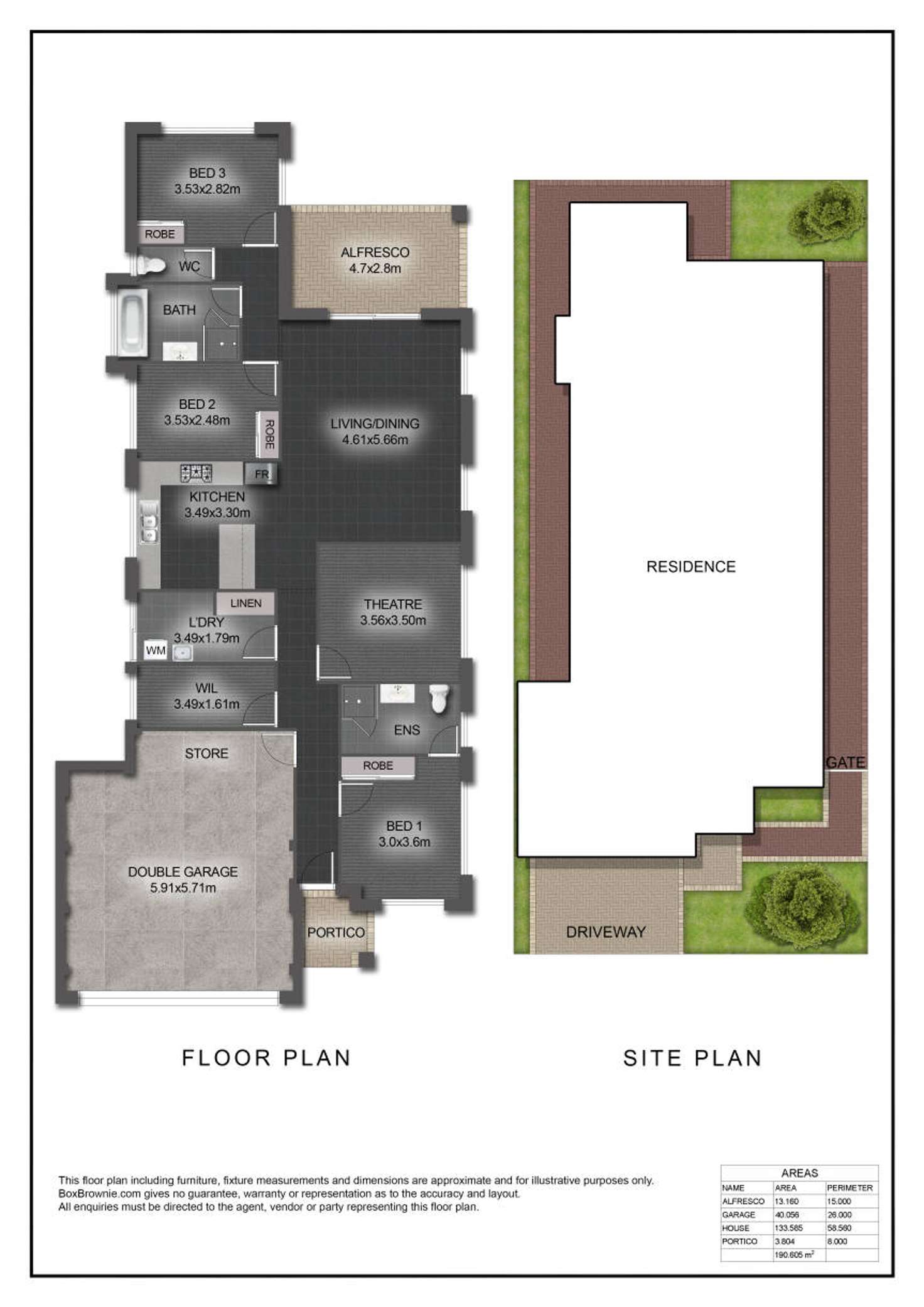 Floorplan of Homely house listing, 31 Kooya Way, Wattle Grove WA 6107
