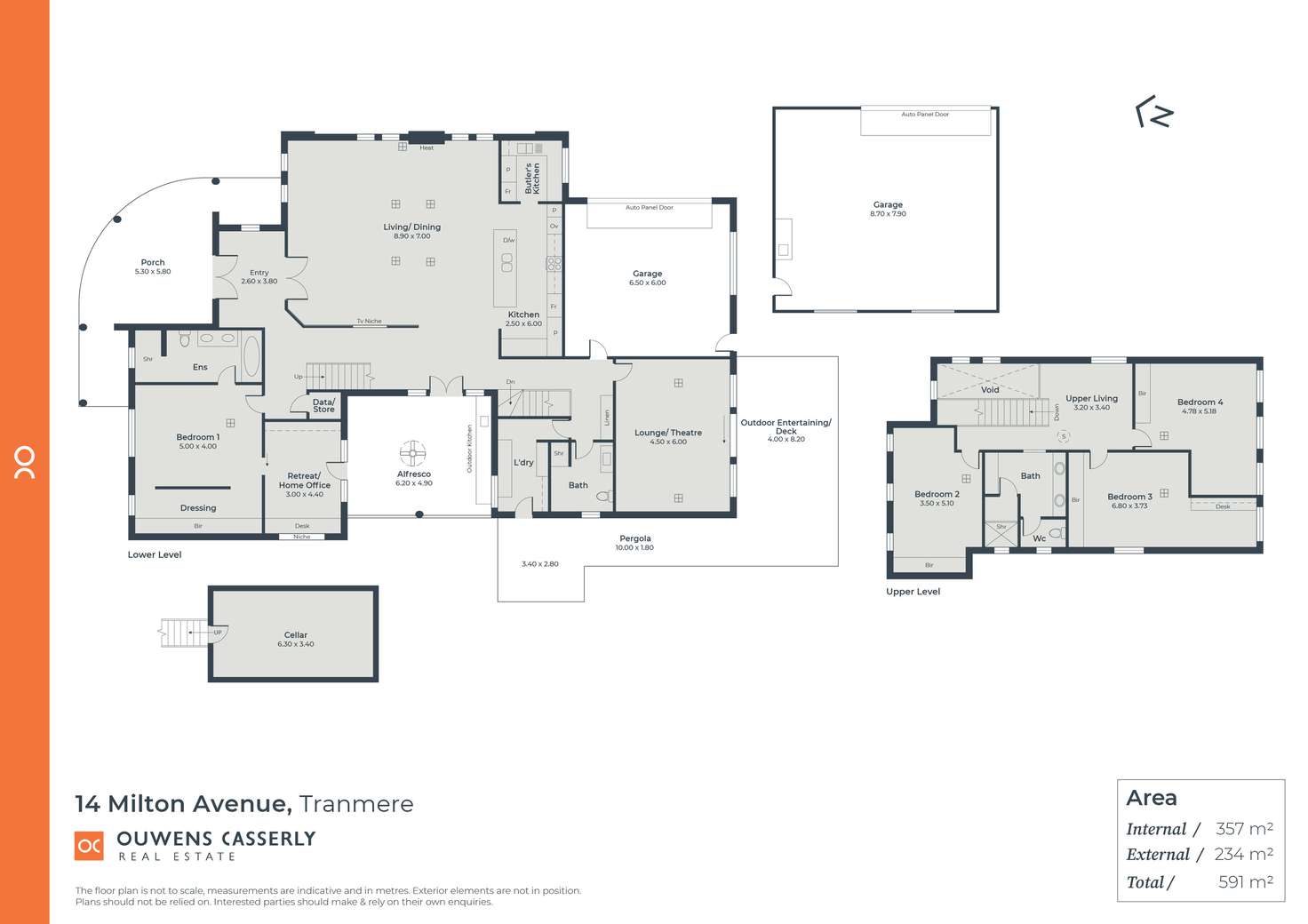 Floorplan of Homely house listing, 14 Milton Avenue, Tranmere SA 5073