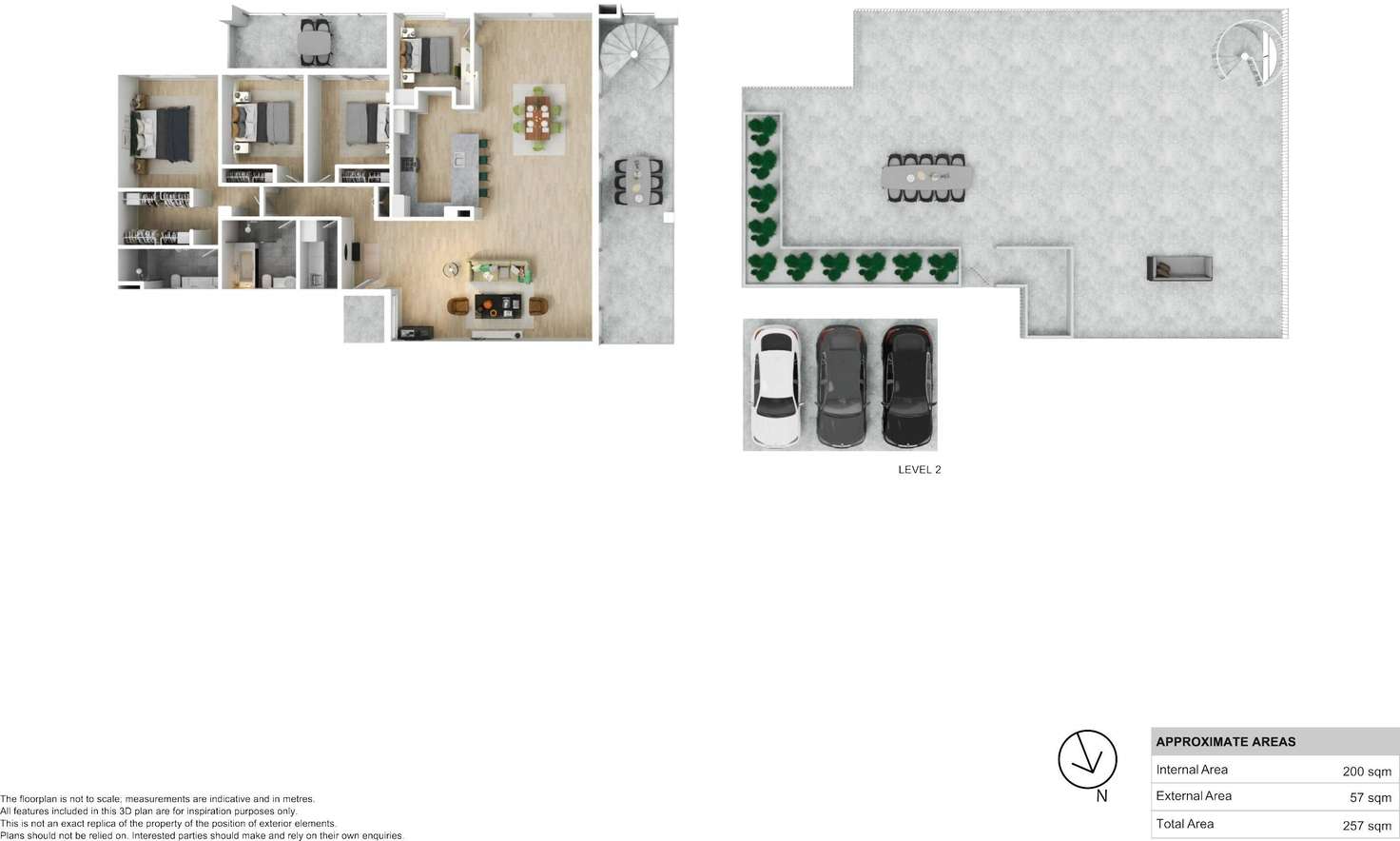 Floorplan of Homely apartment listing, 905/335 Wharf Road, Newcastle NSW 2300
