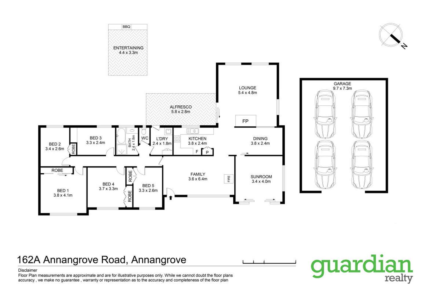 Floorplan of Homely acreageSemiRural listing, 162A Annangrove Road, Annangrove NSW 2156