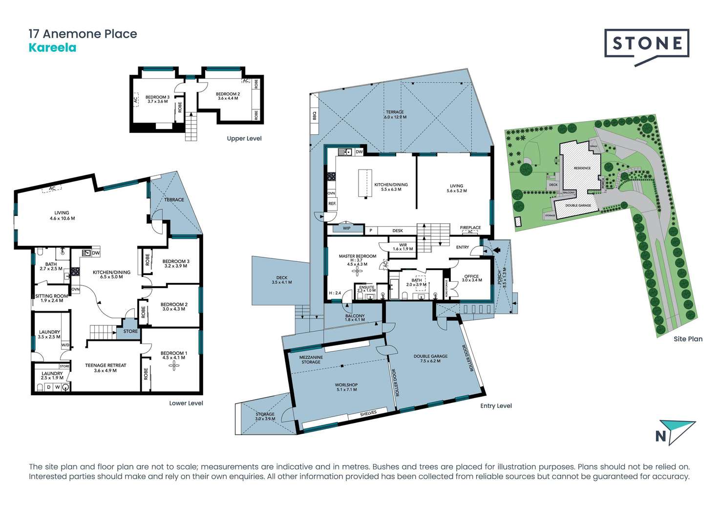 Floorplan of Homely house listing, 17 Anemone Place, Kareela NSW 2232