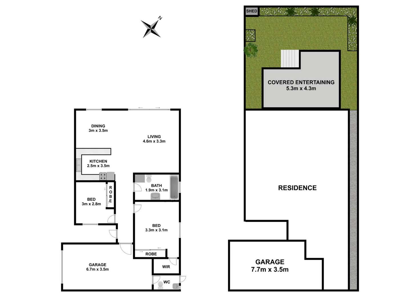 Floorplan of Homely villa listing, 6/133 Toongabbie Road, Toongabbie NSW 2146