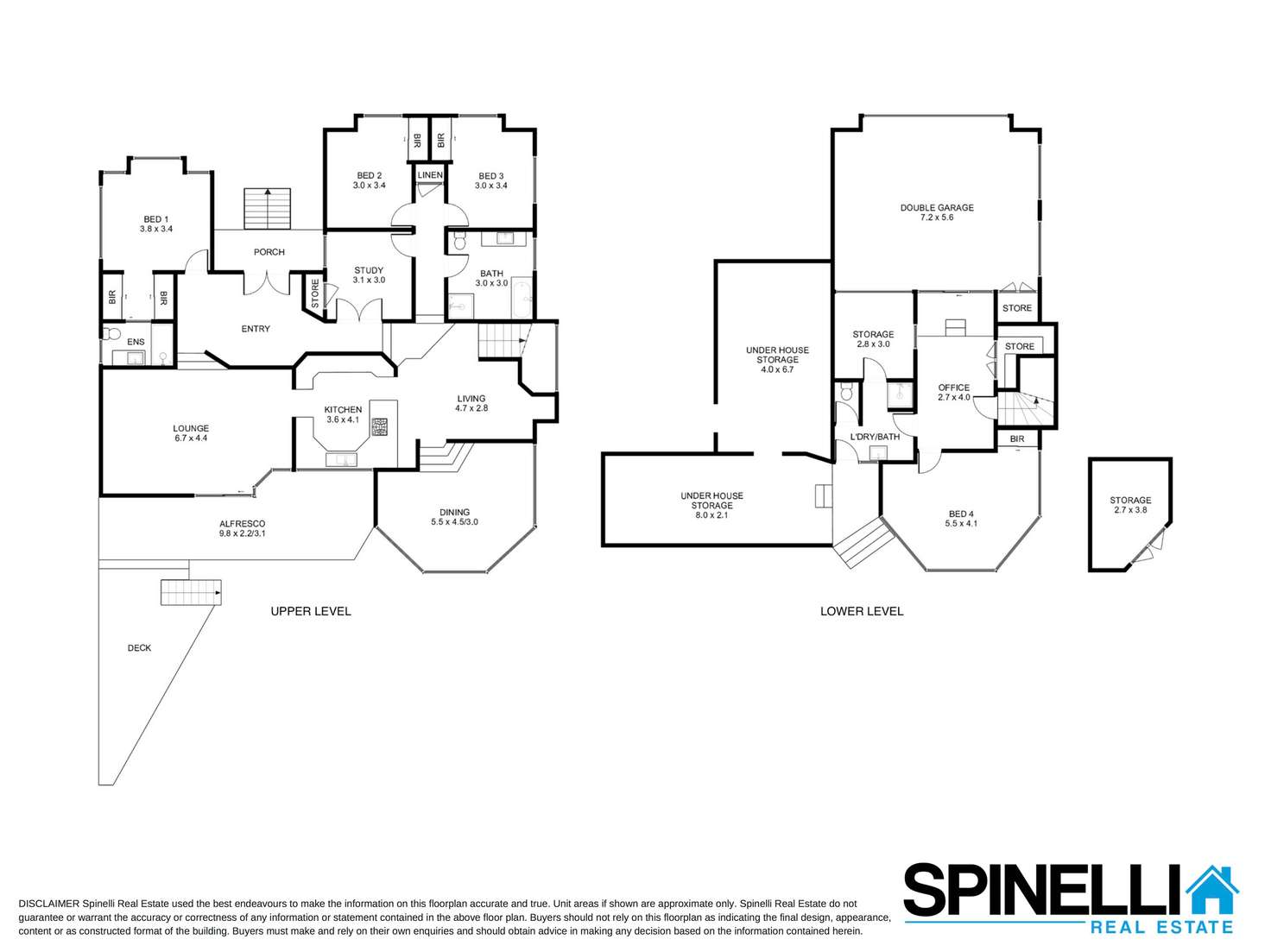 Floorplan of Homely house listing, 55 Taminga Crescent, Cordeaux Heights NSW 2526