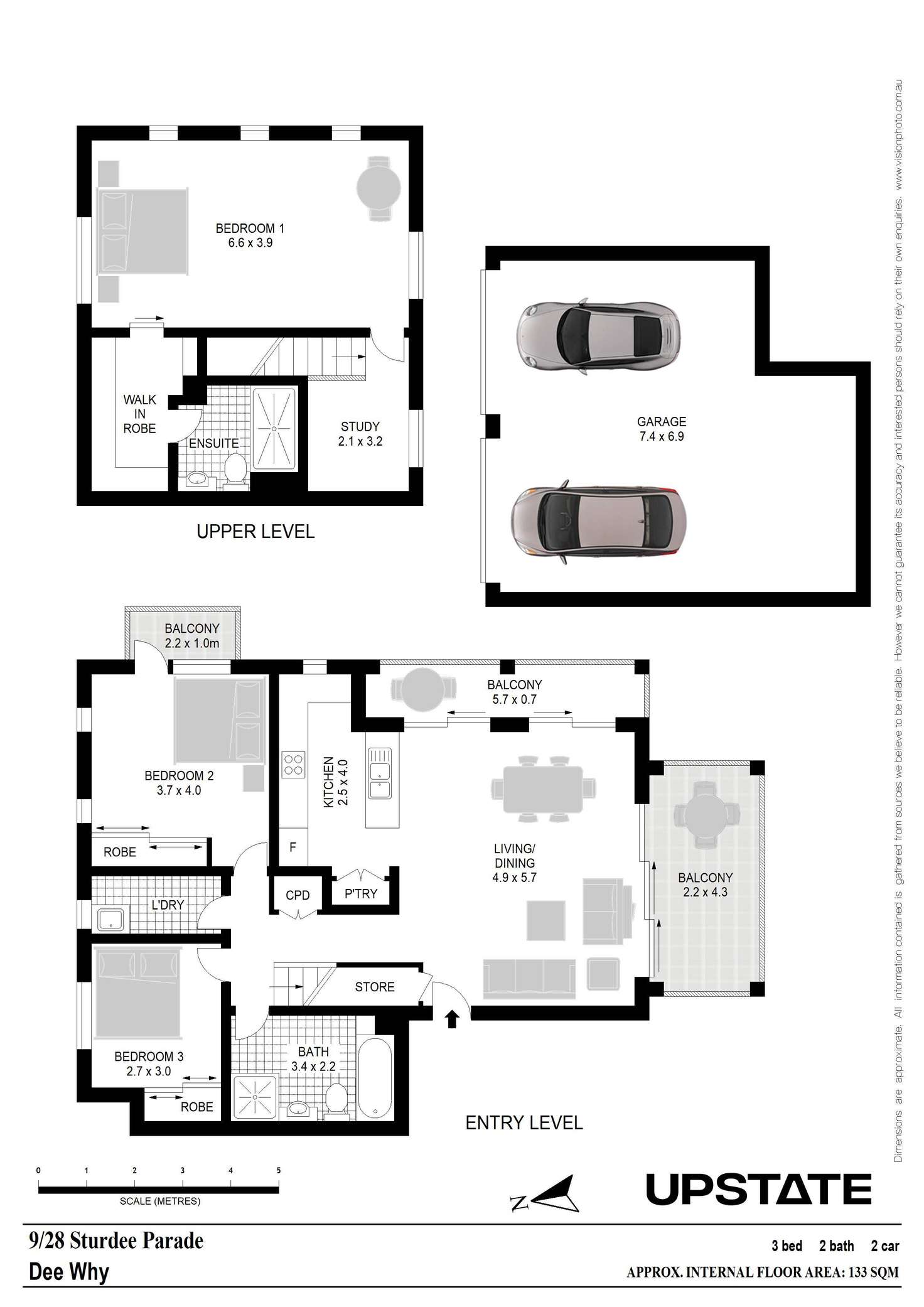 Floorplan of Homely unit listing, 9/28-32 Sturdee Parade, Dee Why NSW 2099