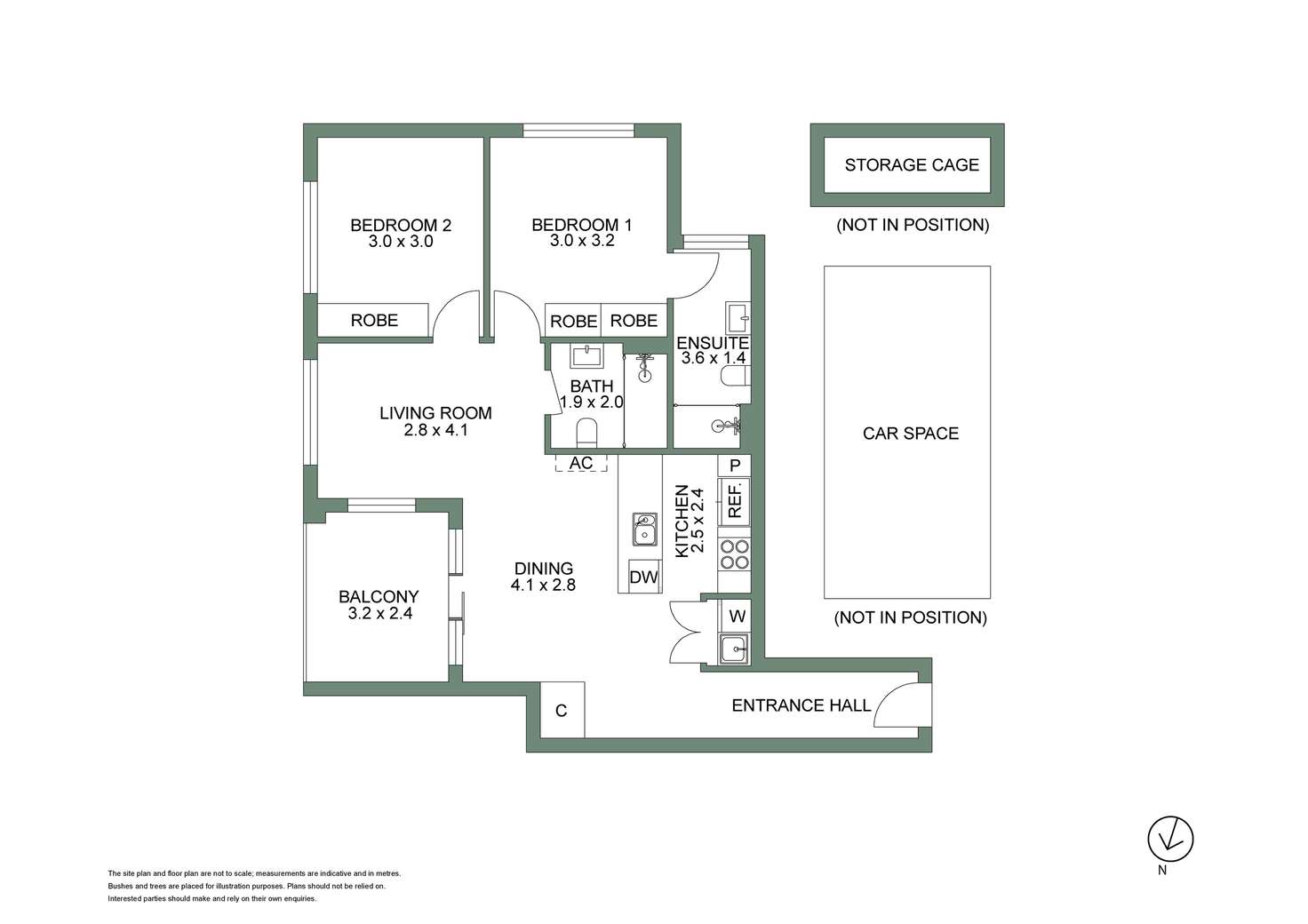 Floorplan of Homely apartment listing, 106/468 Whitehorse Road, Surrey Hills VIC 3127