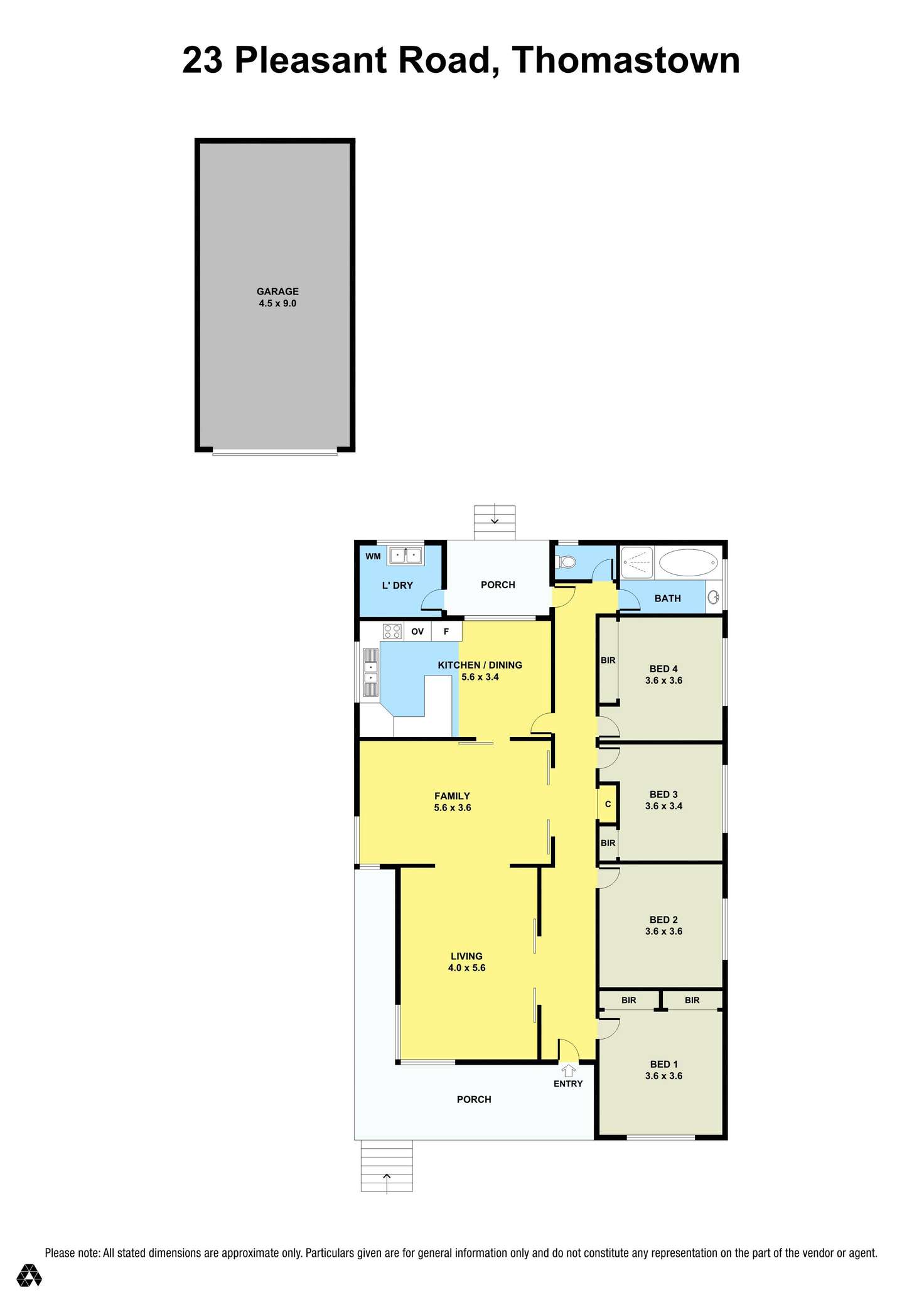 Floorplan of Homely house listing, 23 Pleasant Road, Thomastown VIC 3074