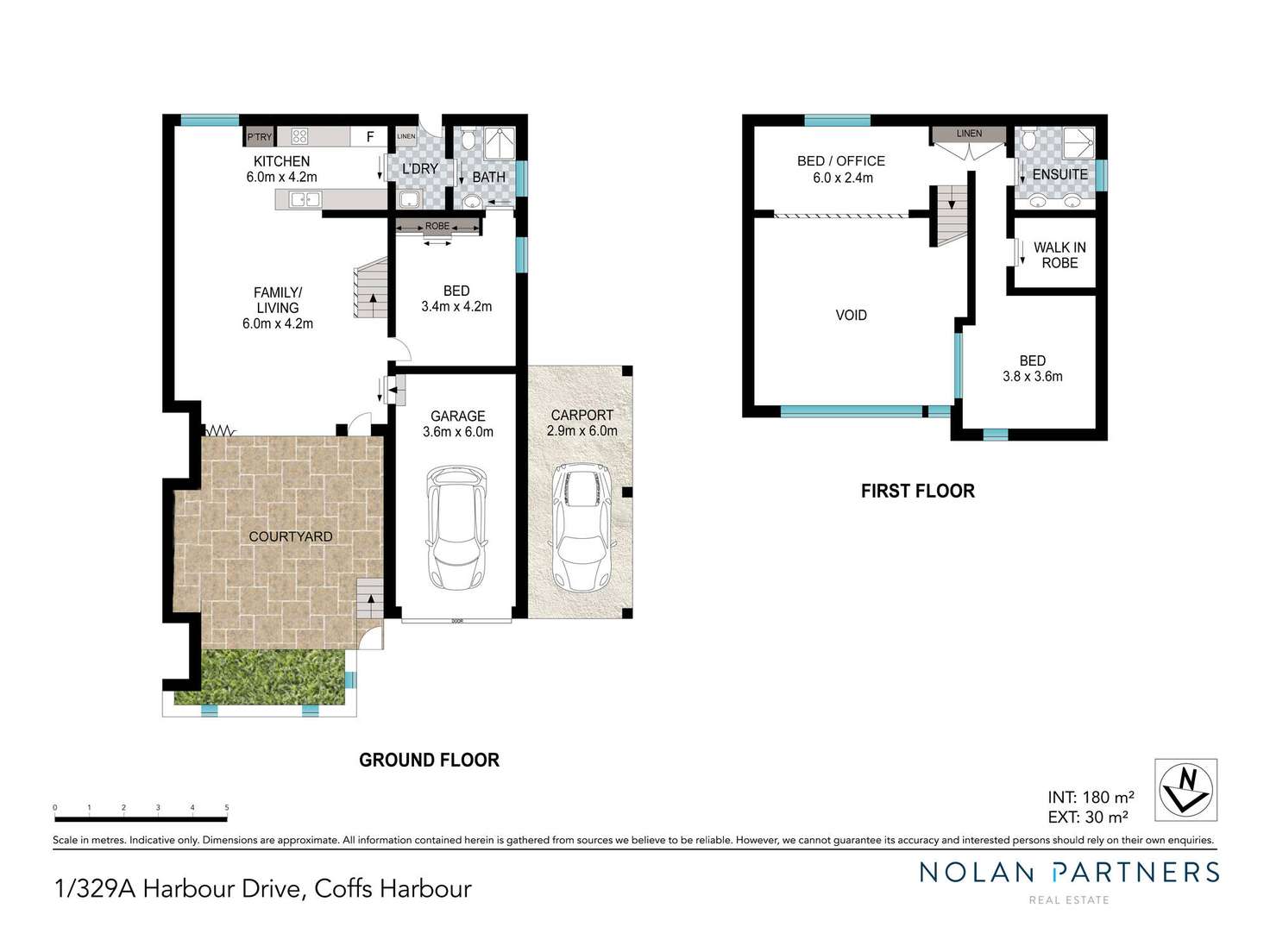 Floorplan of Homely house listing, 1/329A Harbour Drive, Coffs Harbour NSW 2450