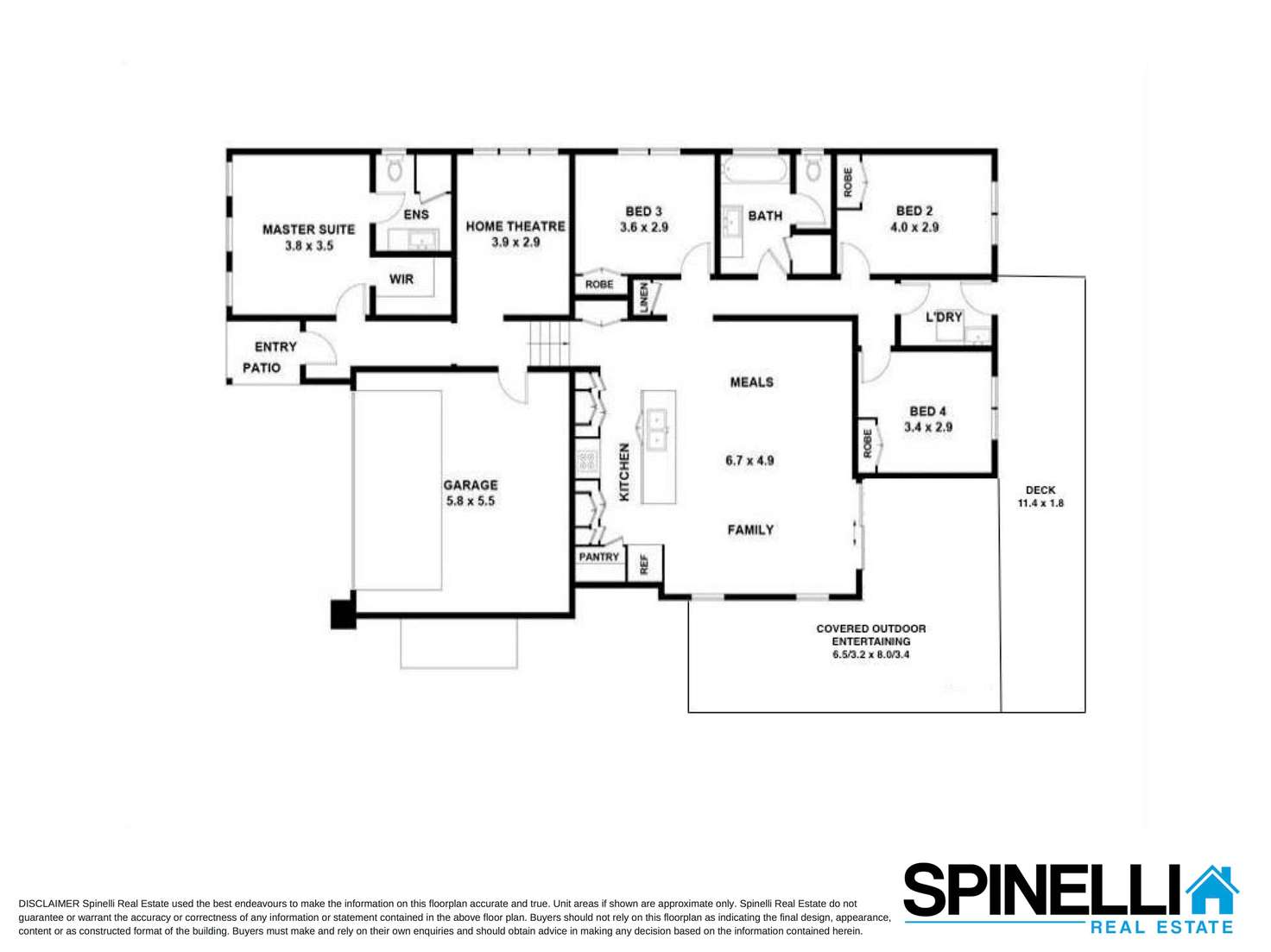 Floorplan of Homely house listing, 13 Dillon Road, Flinders NSW 2529