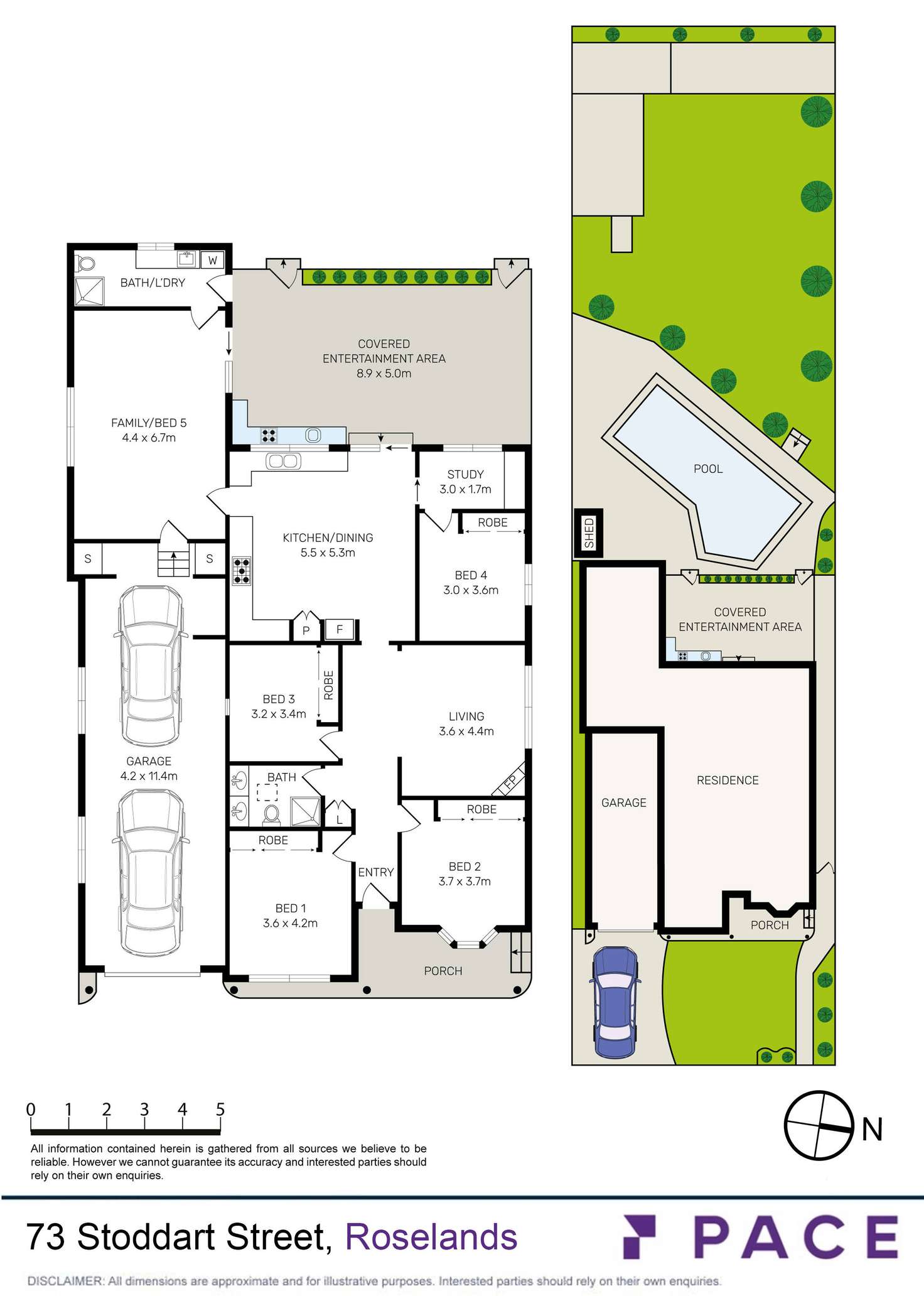 Floorplan of Homely house listing, 73 Stoddart Street, Roselands NSW 2196