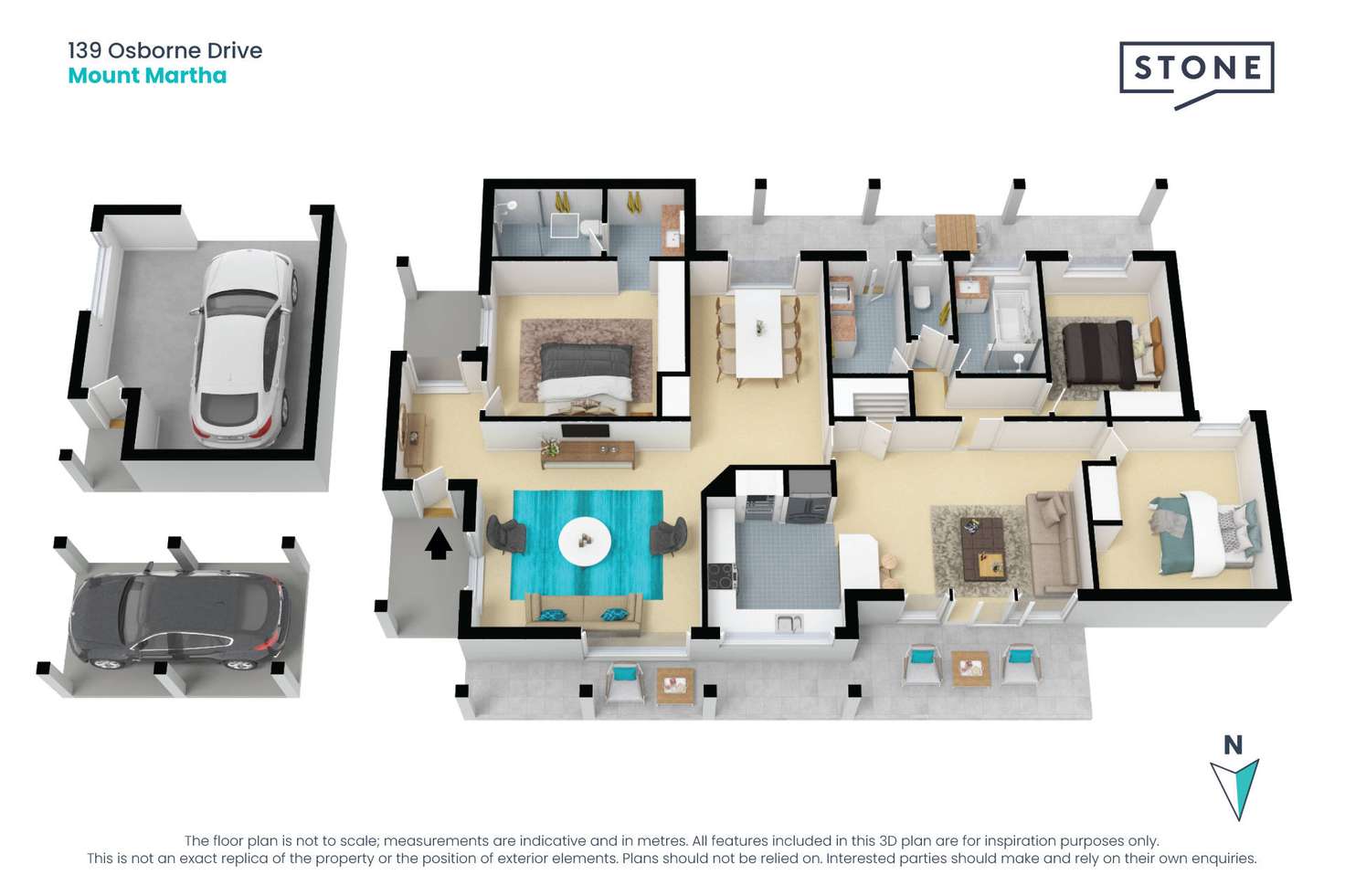 Floorplan of Homely house listing, 139 Osborne Drive, Mount Martha VIC 3934