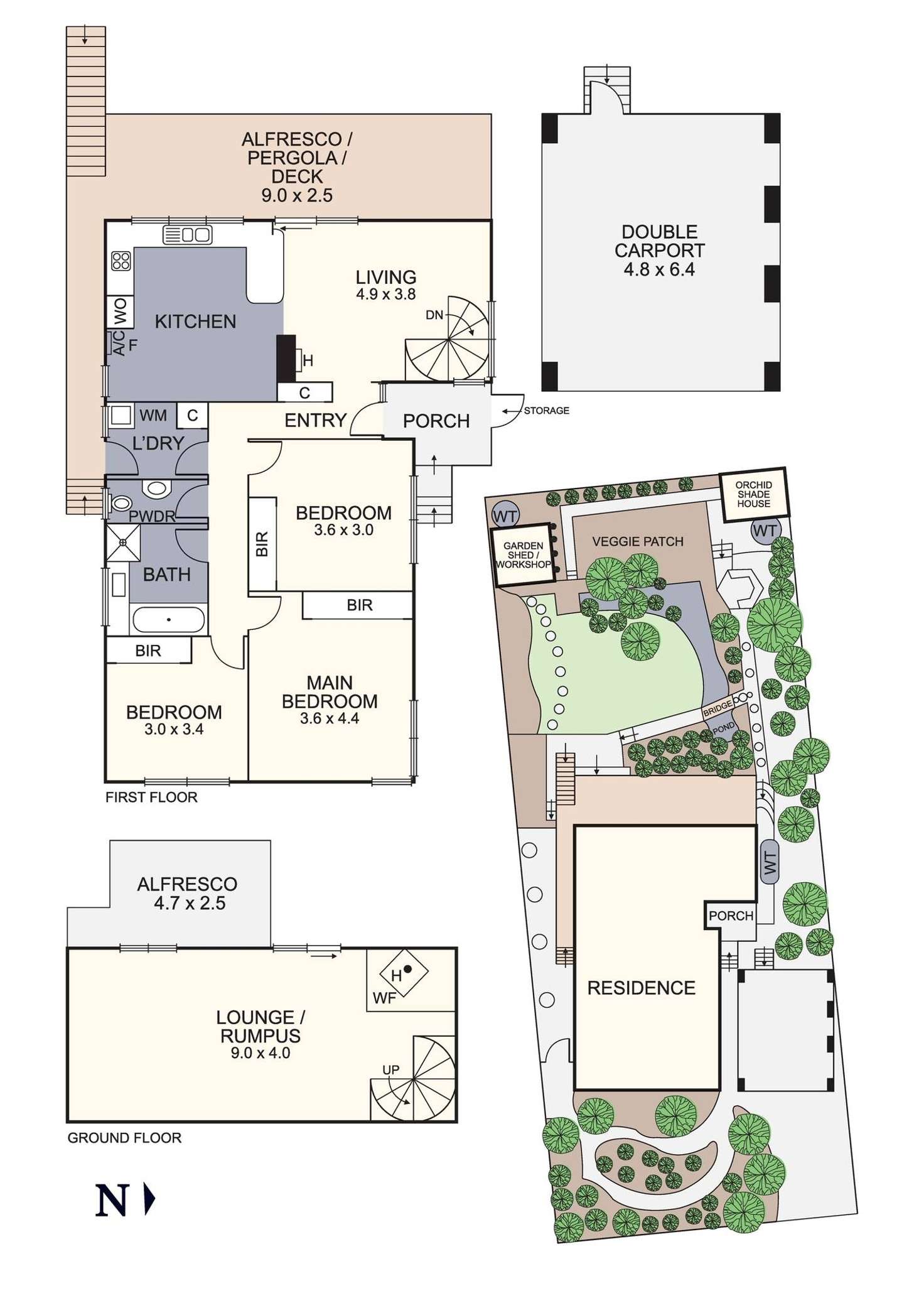 Floorplan of Homely house listing, 33 Broad Gully Road, Diamond Creek VIC 3089