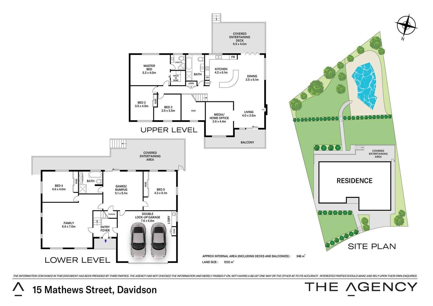 Floorplan of Homely house listing, 15 Mathews Street, Davidson NSW 2085