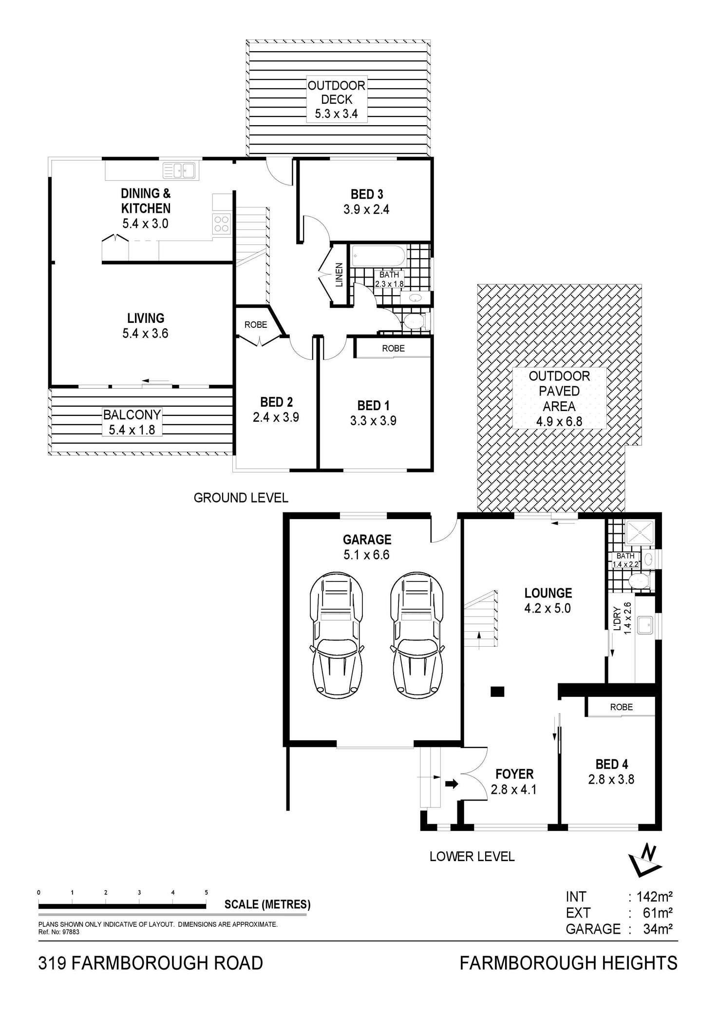 Floorplan of Homely house listing, 319 Farmborough Road, Farmborough Heights NSW 2526