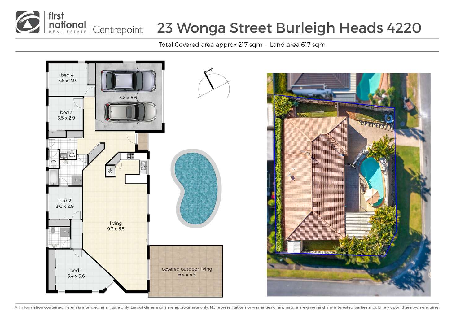 Floorplan of Homely house listing, 23 Wonga Street, Burleigh Heads QLD 4220