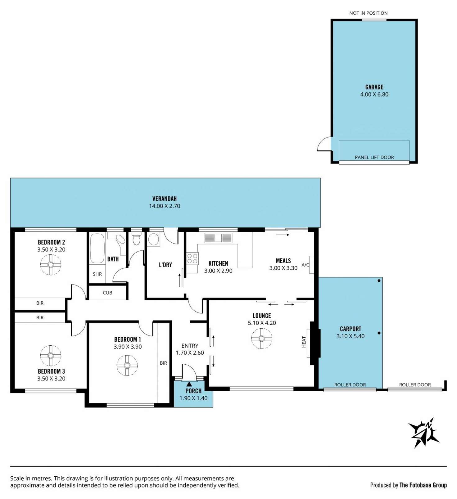 Floorplan of Homely house listing, 9 Brenda Avenue, Morphett Vale SA 5162