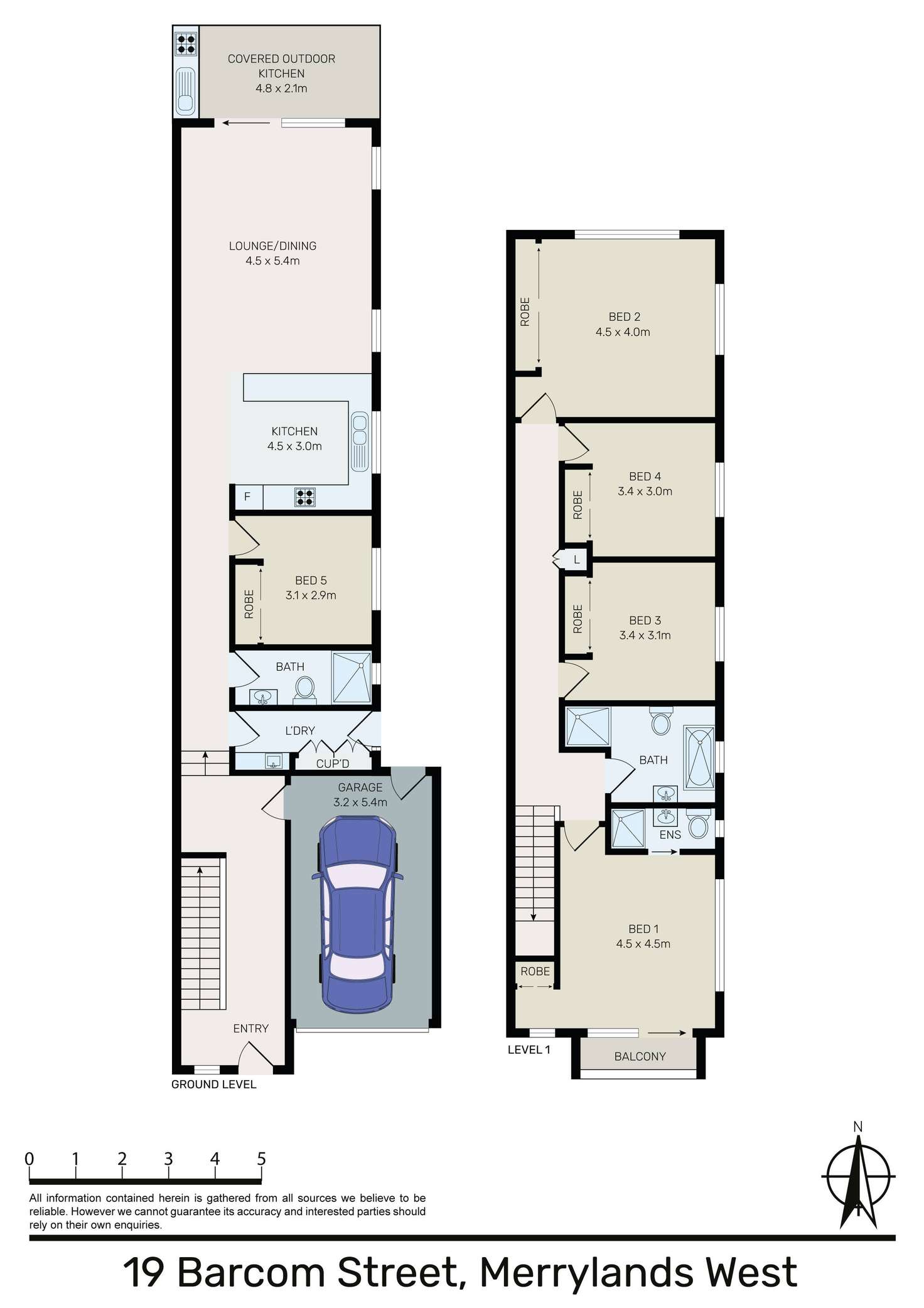 Floorplan of Homely house listing, 19 Barcom Street, Merrylands NSW 2160