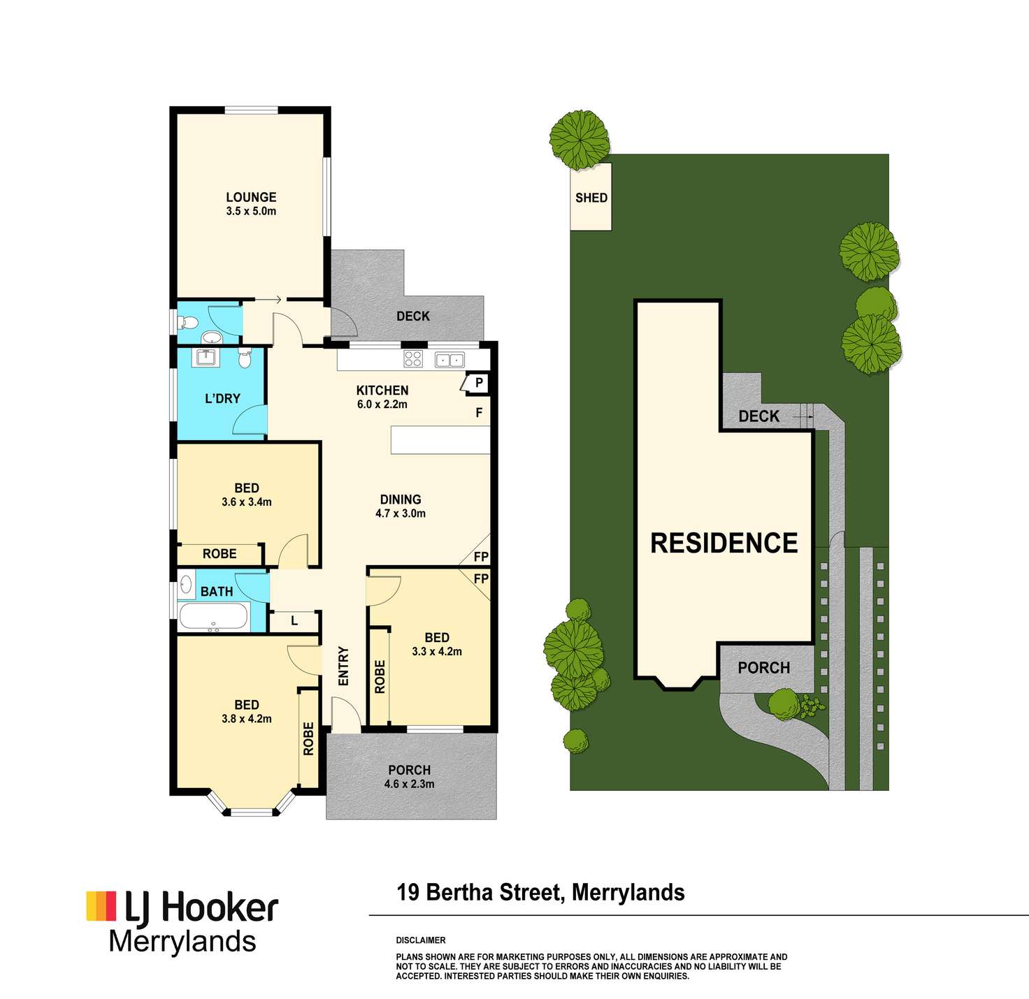 Floorplan of Homely house listing, 19 Bertha Street, Merrylands NSW 2160