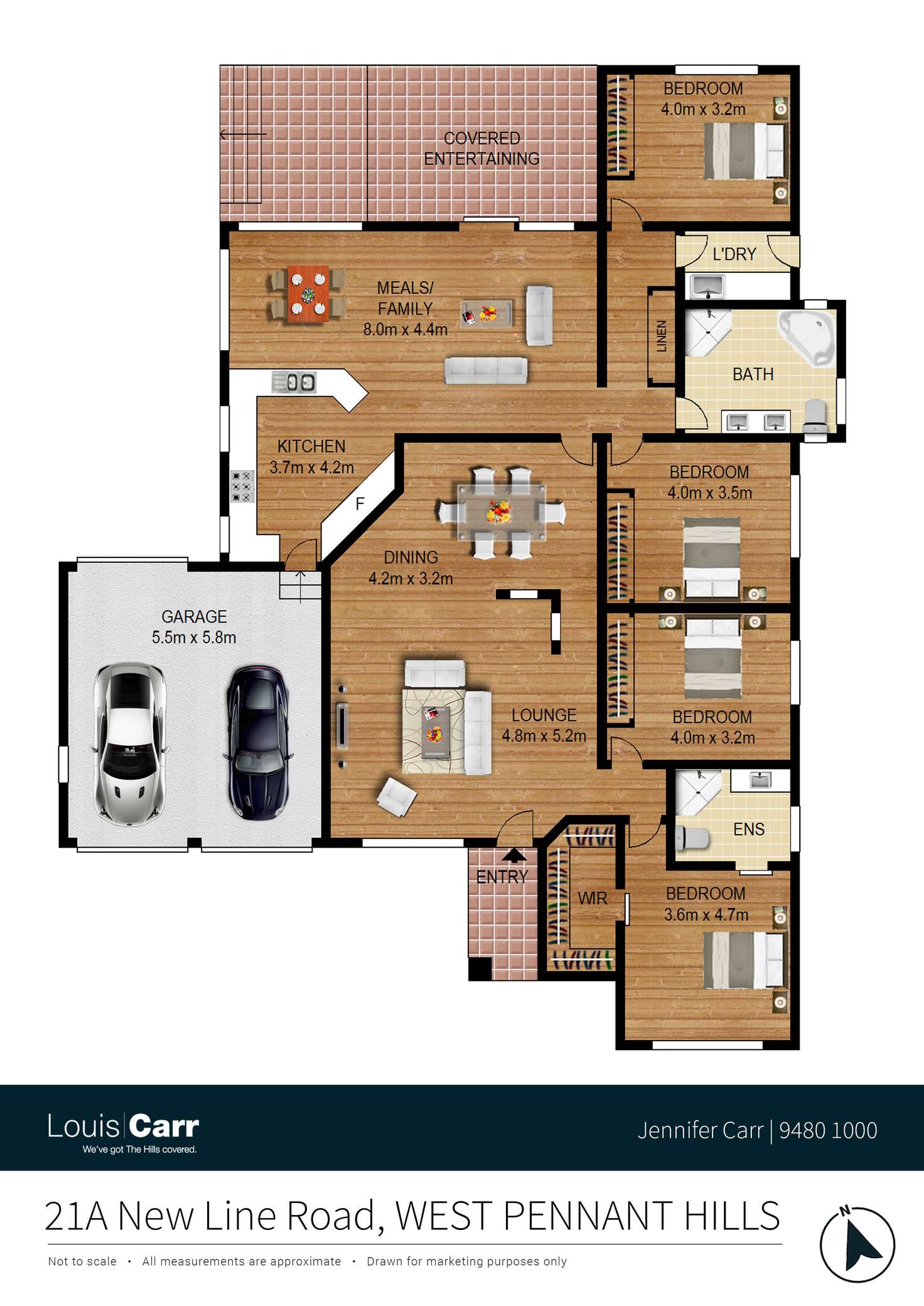 Floorplan of Homely house listing, 21a New Line Road, West Pennant Hills NSW 2125
