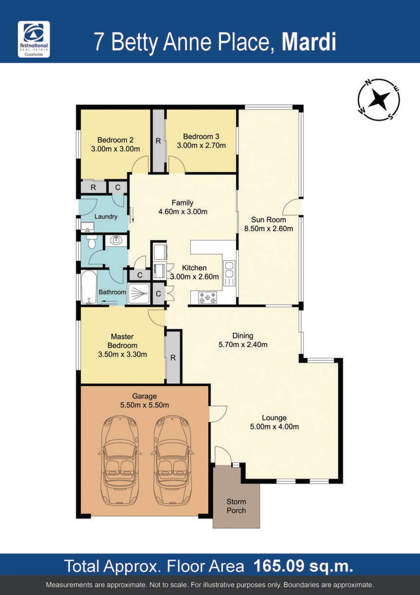 Floorplan of Homely house listing, 7 Betty Anne Place, Mardi NSW 2259