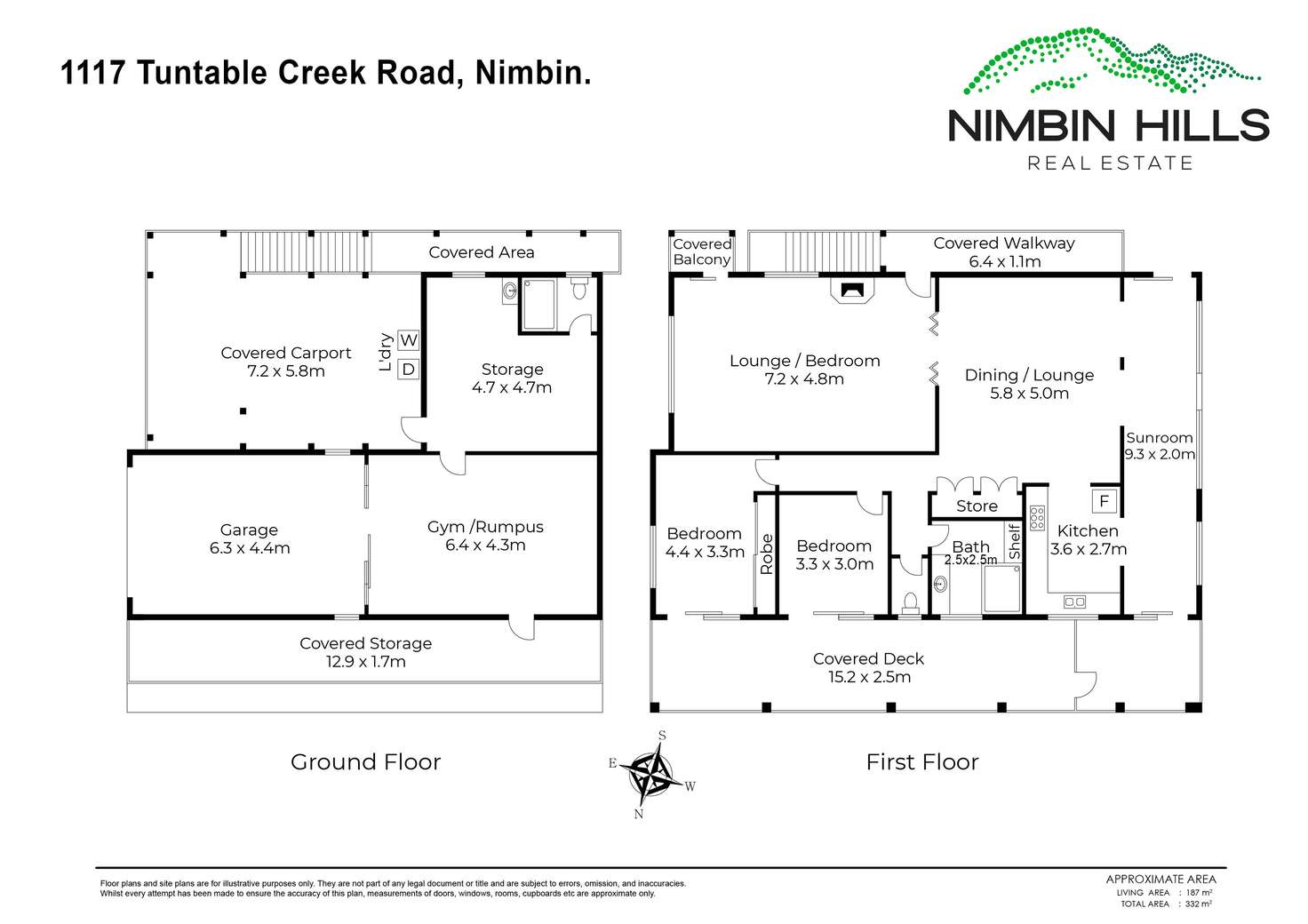 Floorplan of Homely ruralOther listing, 1117 Tuntable Creek Road, Nimbin NSW 2480