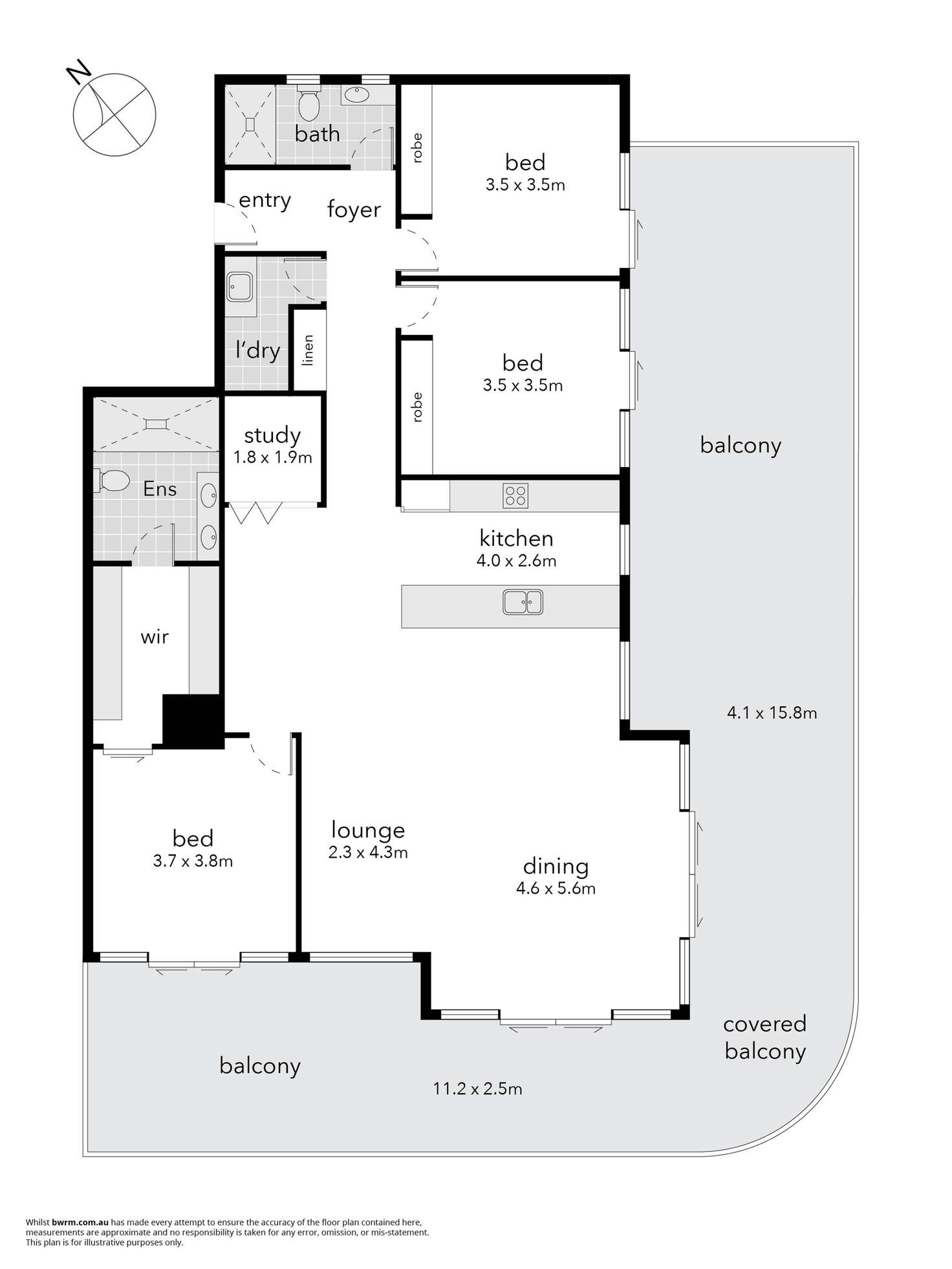 Floorplan of Homely apartment listing, 64/71 Giles Street, Kingston ACT 2604