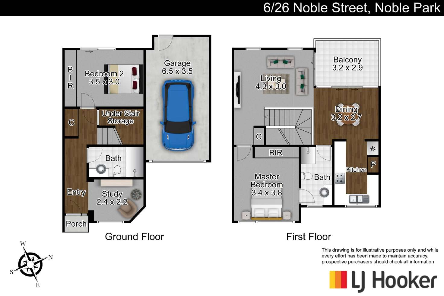 Floorplan of Homely unit listing, 7/26 Noble Street, Noble Park VIC 3174