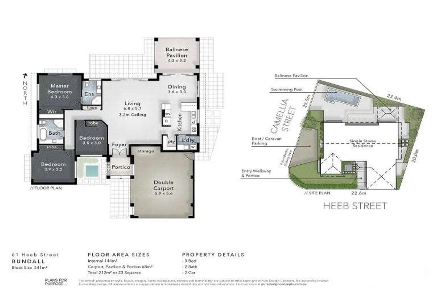 Floorplan of Homely house listing, 61 Heeb Street, Bundall QLD 4217