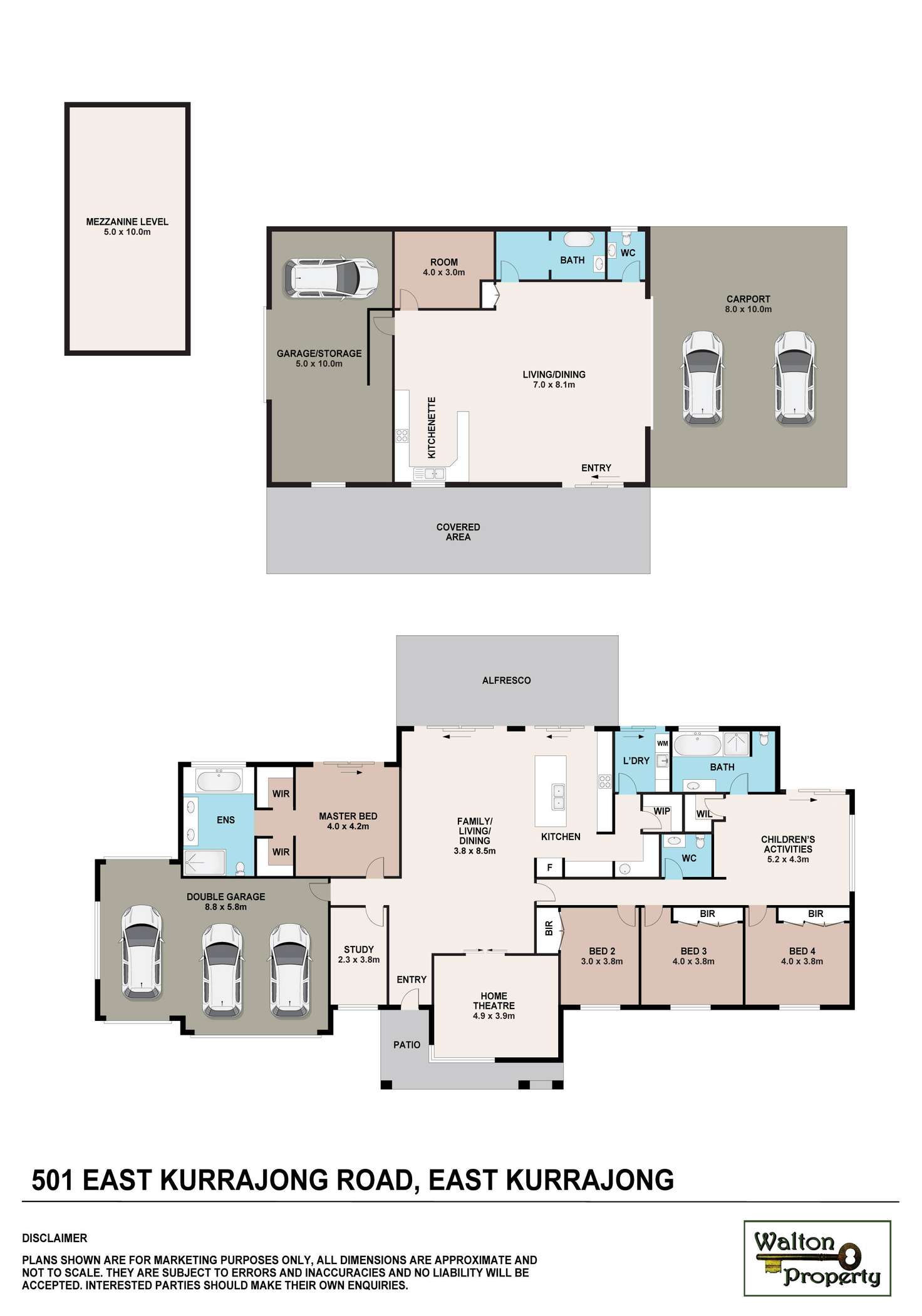 Floorplan of Homely acreageSemiRural listing, 501 East Kurrajong Road, East Kurrajong NSW 2758