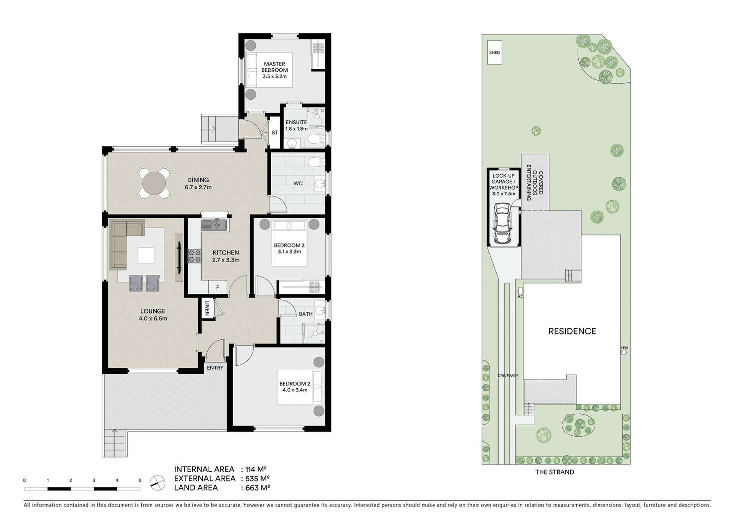 Floorplan of Homely house listing, 5 The Strand, Gladesville NSW 2111