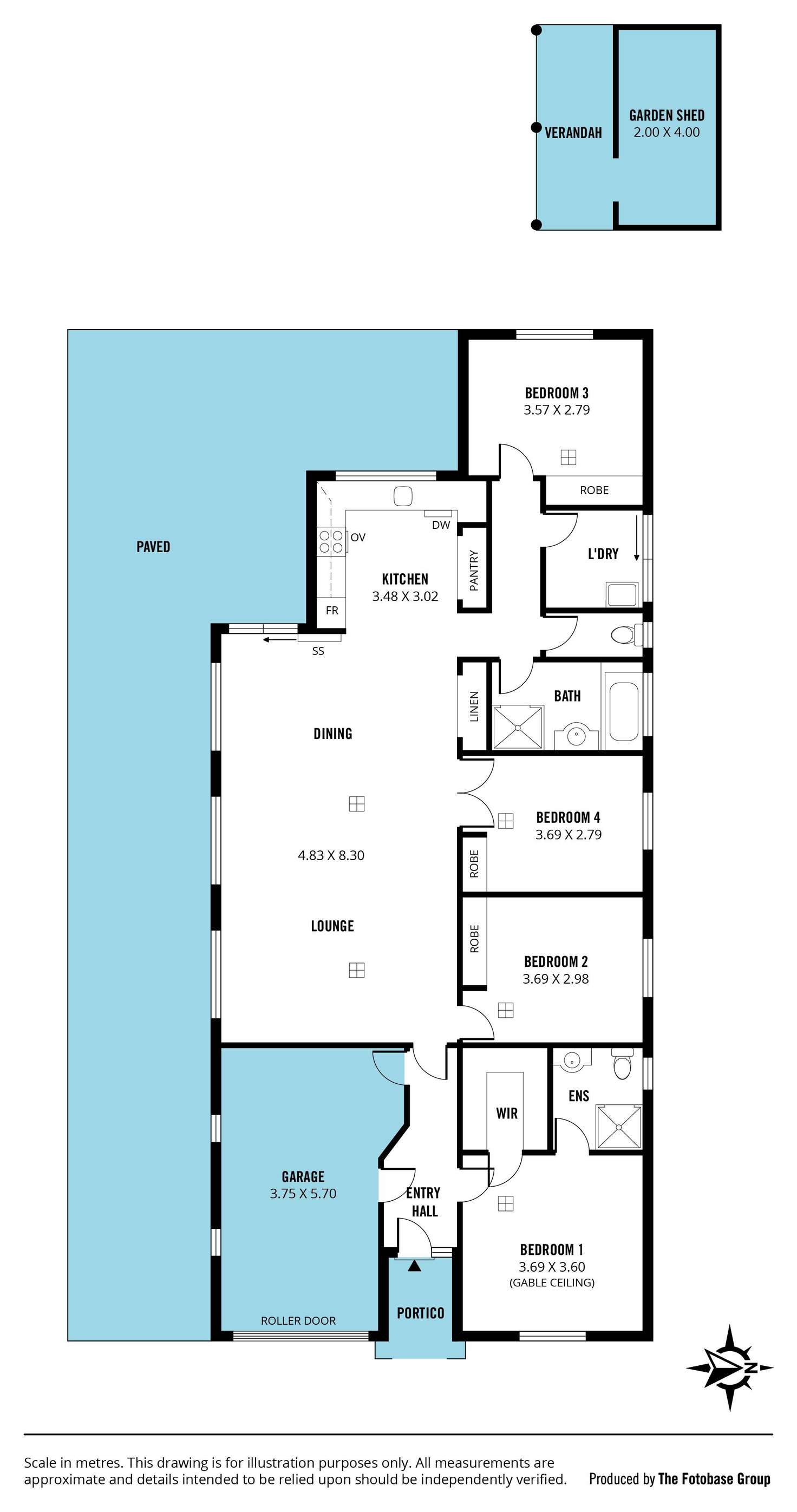 Floorplan of Homely house listing, 28 Bluepoint Way, Aldinga Beach SA 5173