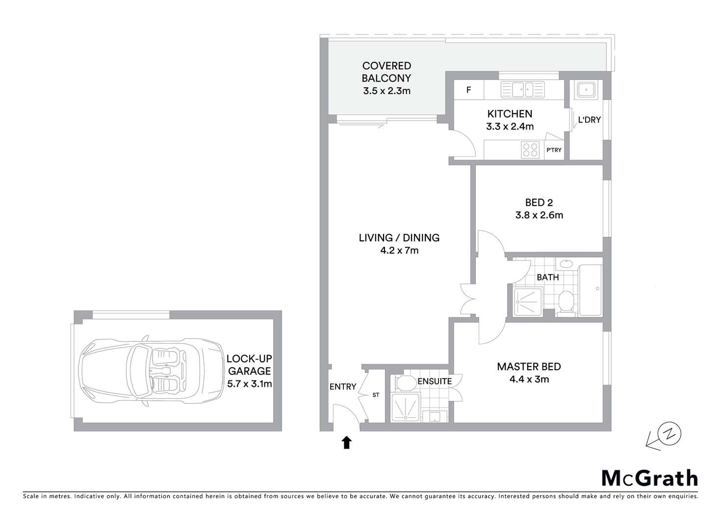 Floorplan of Homely apartment listing, 11/51 The Grand Parade, Brighton-Le-Sands NSW 2216