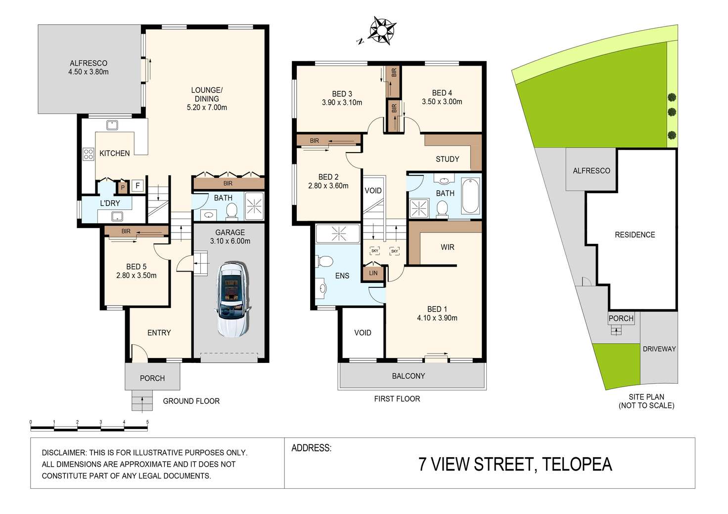 Floorplan of Homely semiDetached listing, 7 View Street, Telopea NSW 2117
