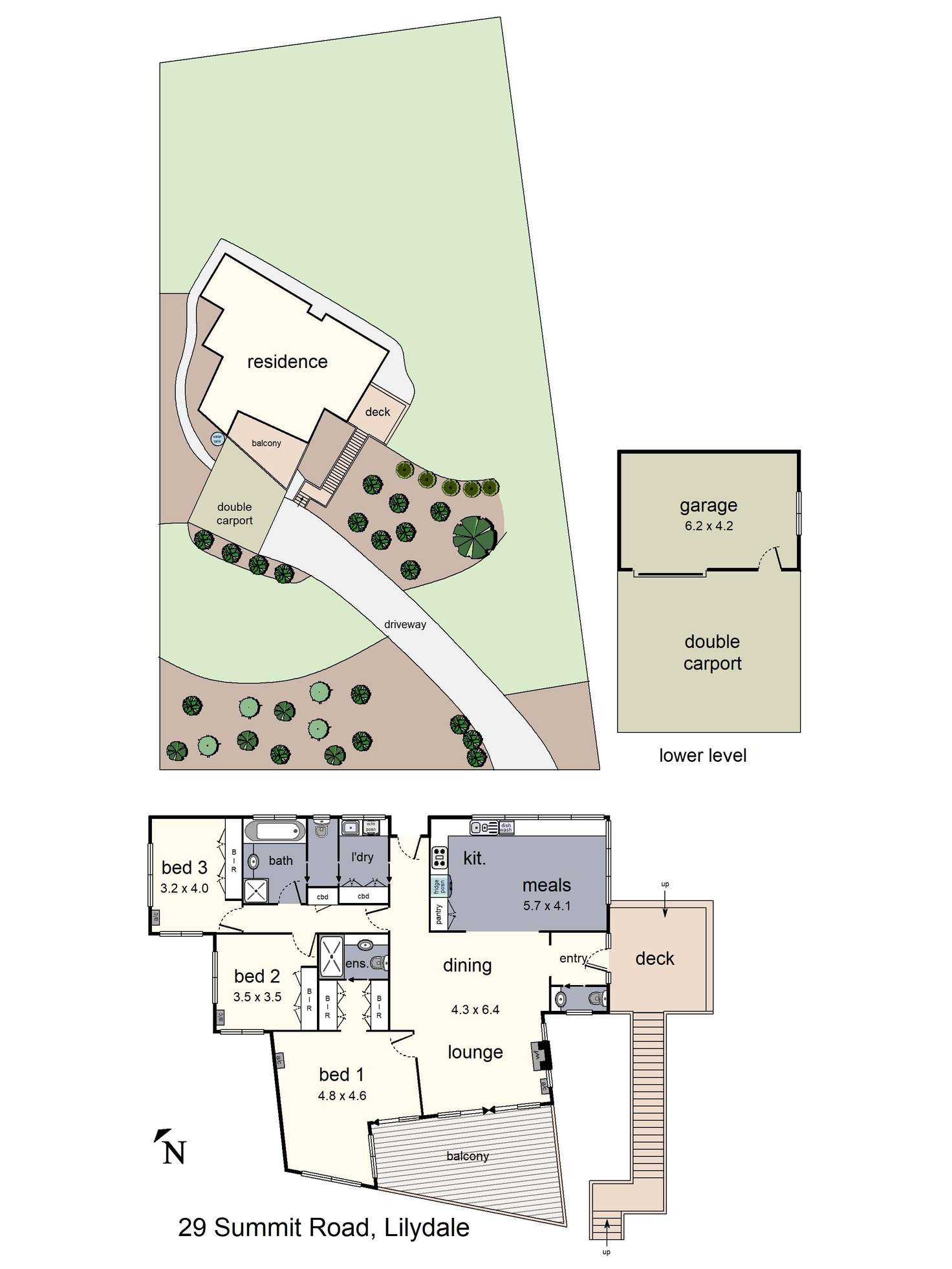 Floorplan of Homely house listing, 29 Summit Road, Lilydale VIC 3140