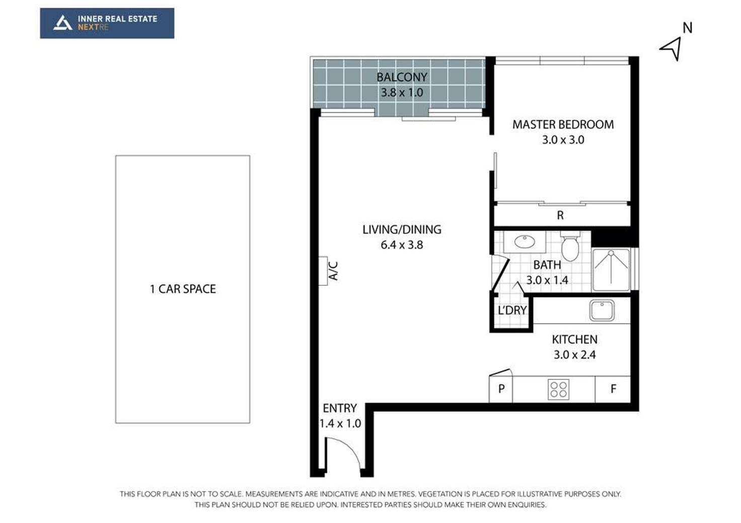 Floorplan of Homely apartment listing, 907/109 Clarendon Street, Southbank VIC 3006