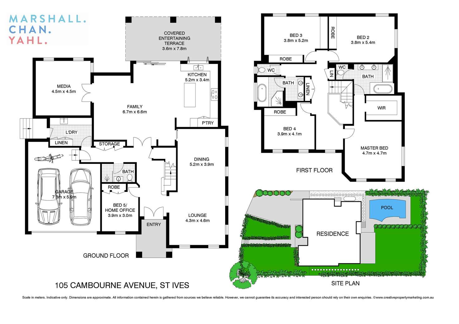 Floorplan of Homely house listing, 105 Cambourne Avenue, St Ives NSW 2075