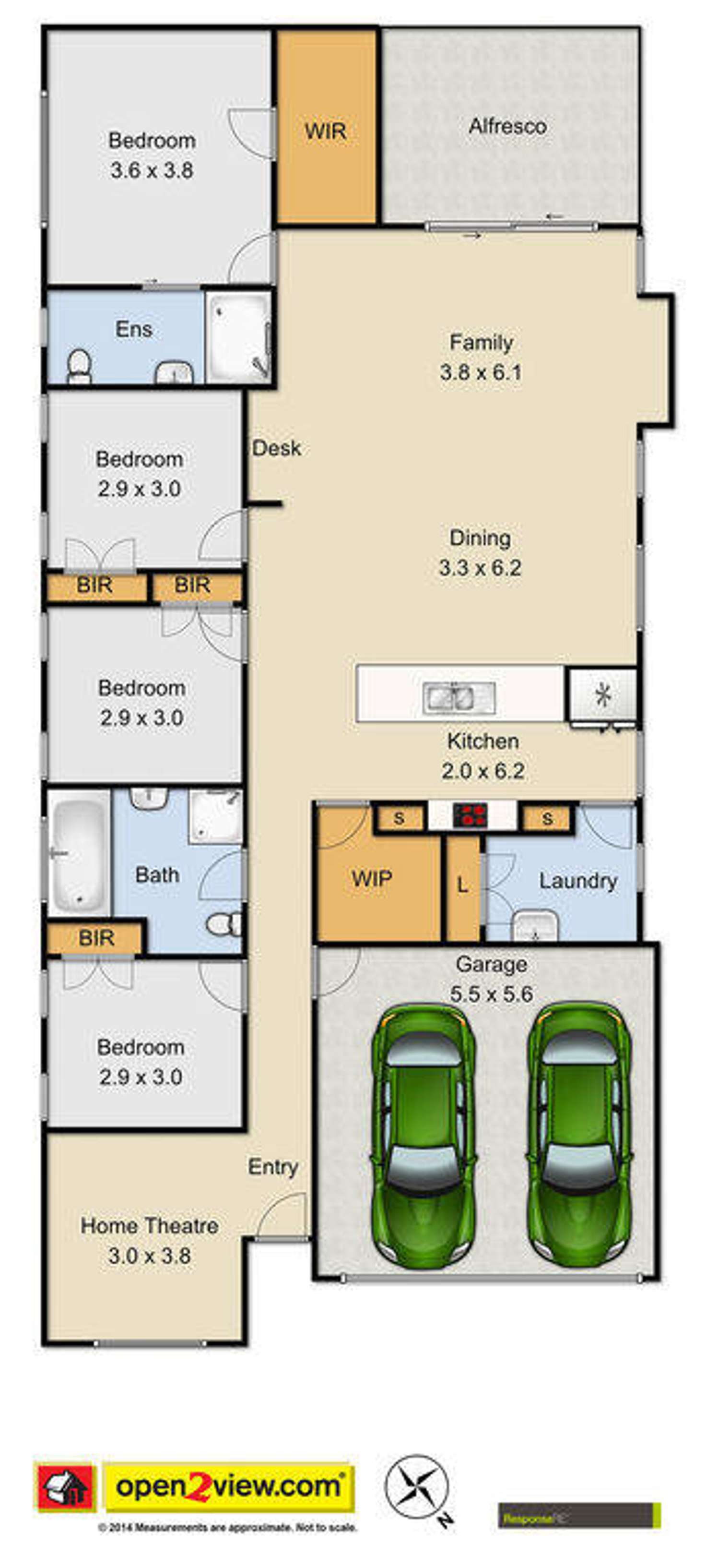 Floorplan of Homely house listing, 31 Reuben Street, Riverstone NSW 2765