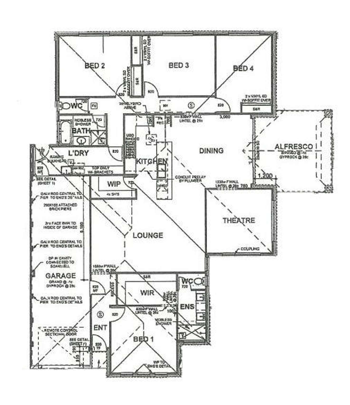 Floorplan of Homely house listing, 37 Minnie Grove, Hilbert WA 6112