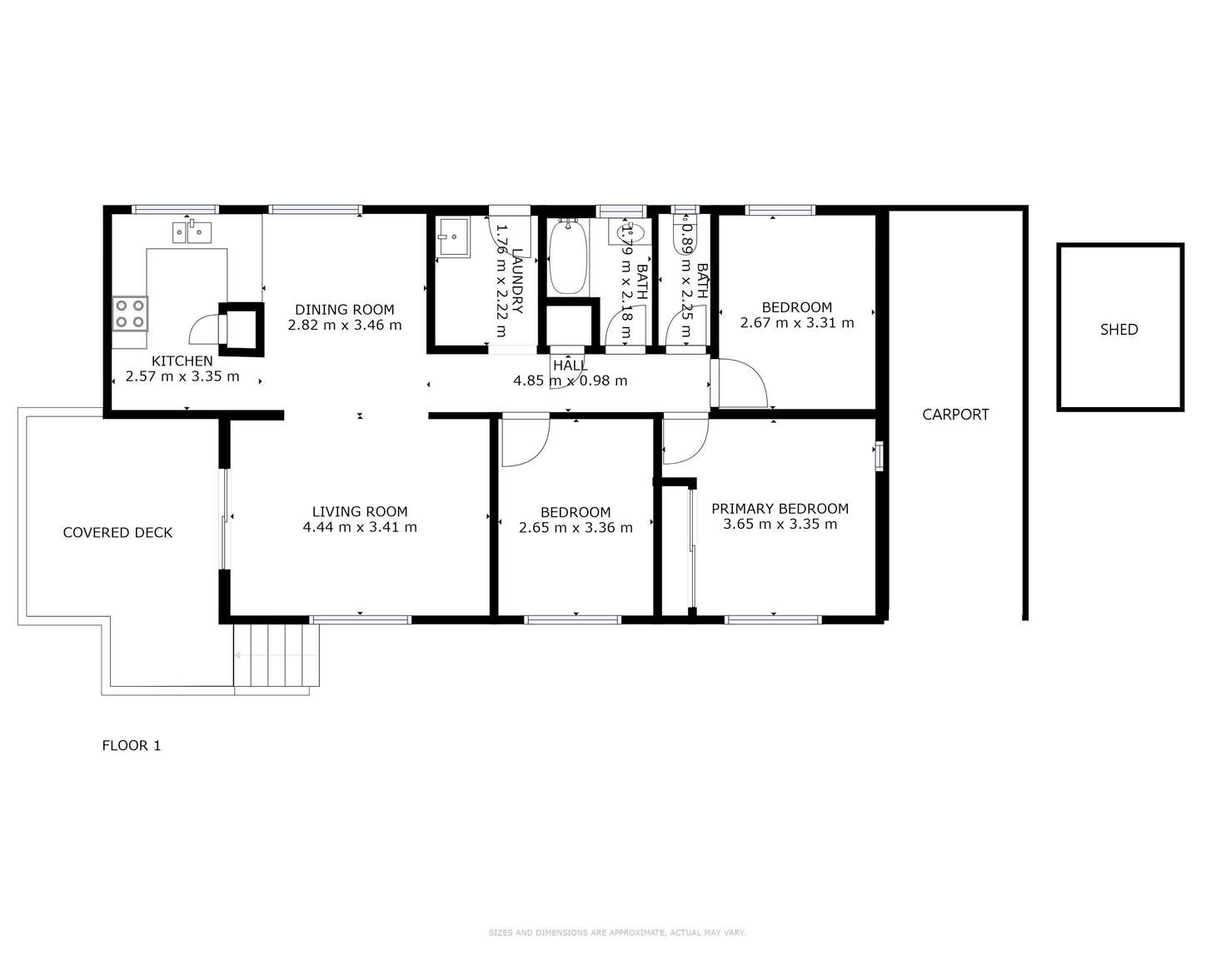 Floorplan of Homely house listing, 2 Moignard Street, Manoora QLD 4870