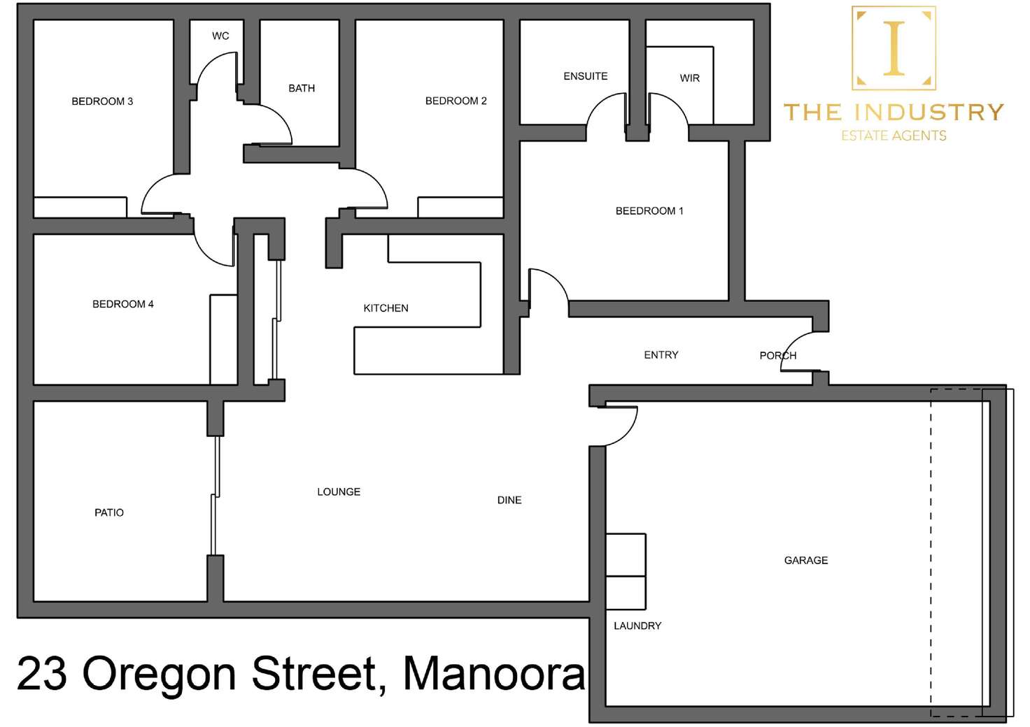 Floorplan of Homely house listing, 23 Oregon Street, Manoora QLD 4870