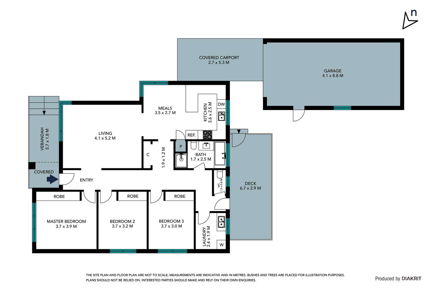 Floorplan of Homely house listing, 7 Festival Grove, Lalor VIC 3075