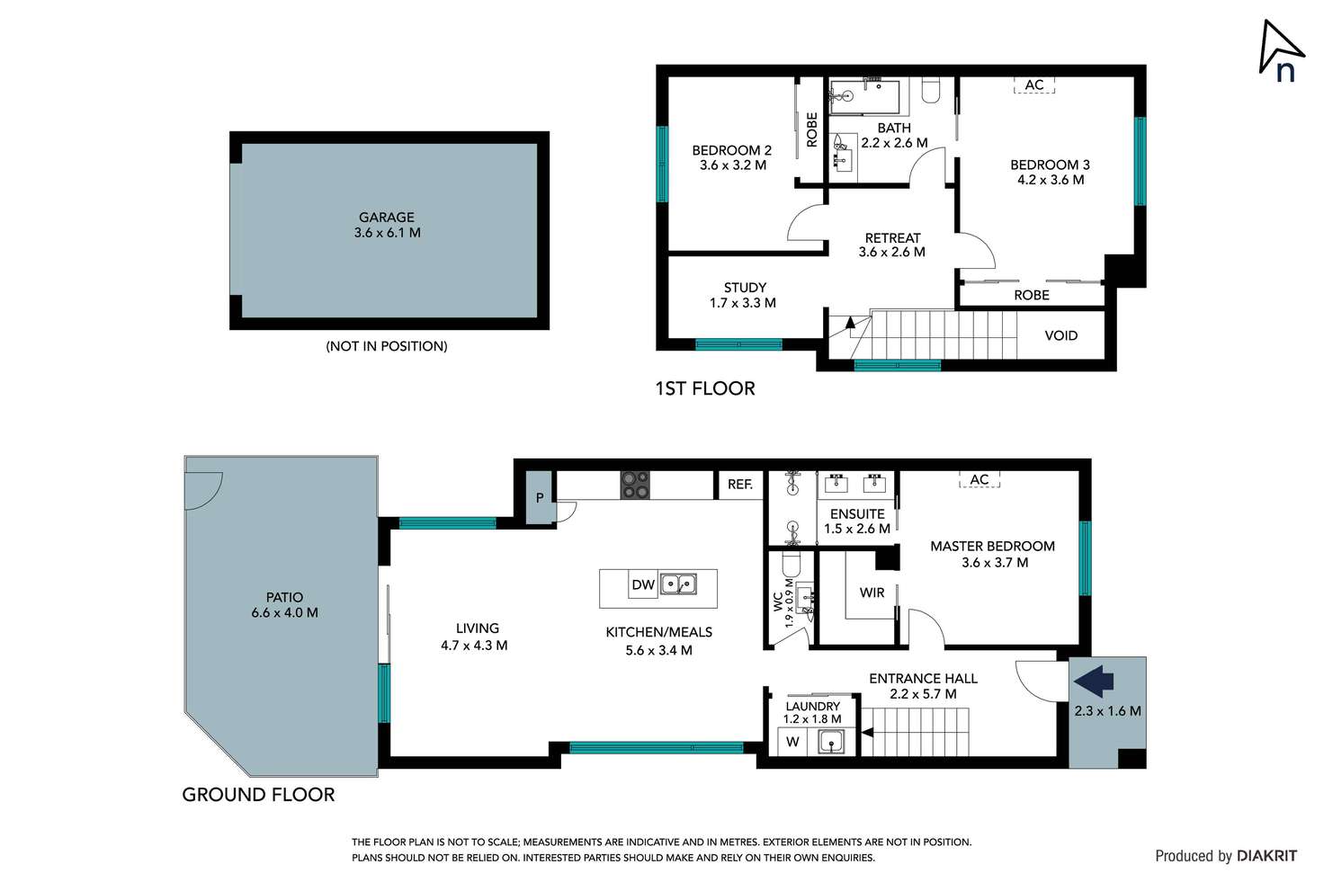 Floorplan of Homely townhouse listing, 1B Stewart Street, Thomastown VIC 3074